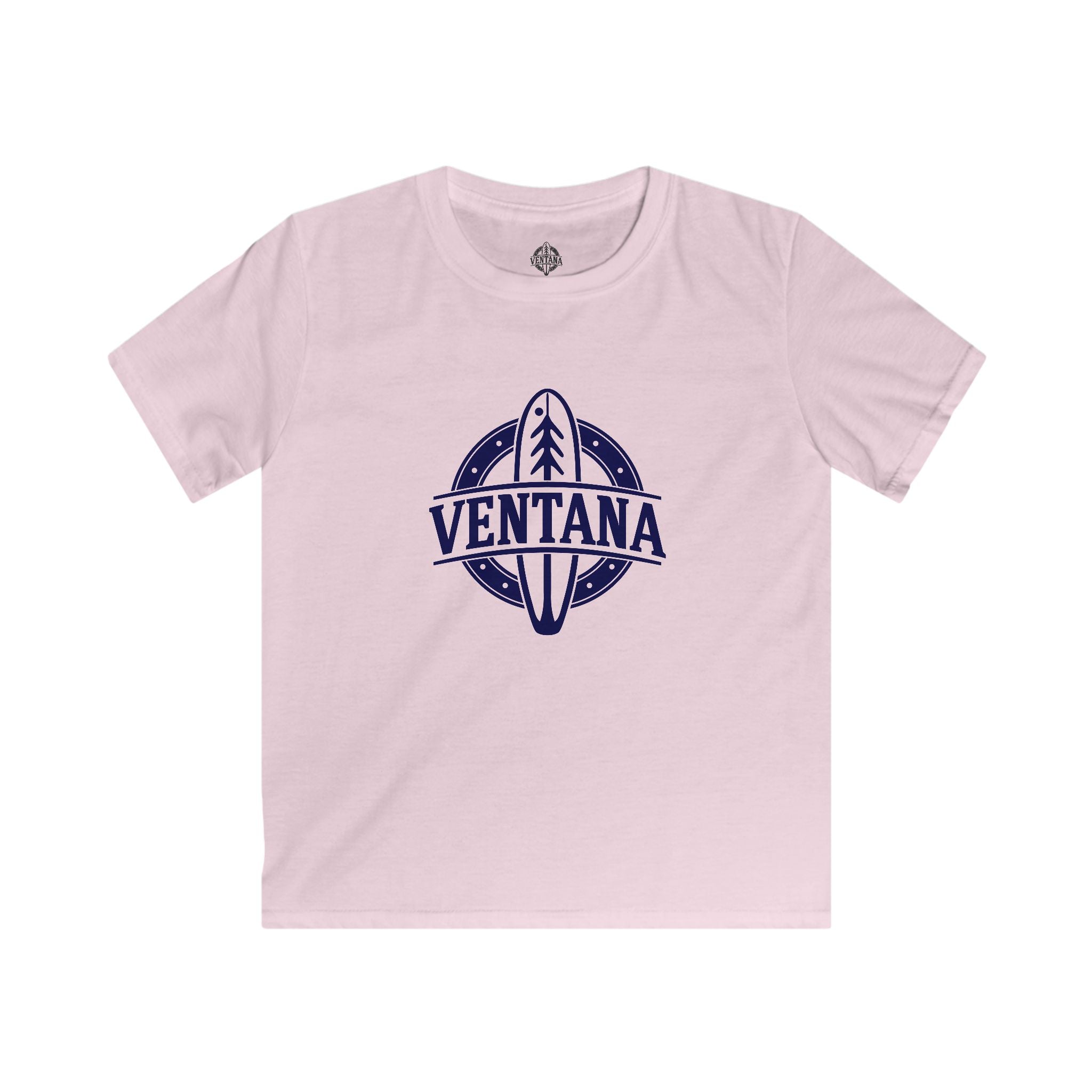 Ventana Treefish Logo Kids - Soft Style U.S. Cotton T-Shirt