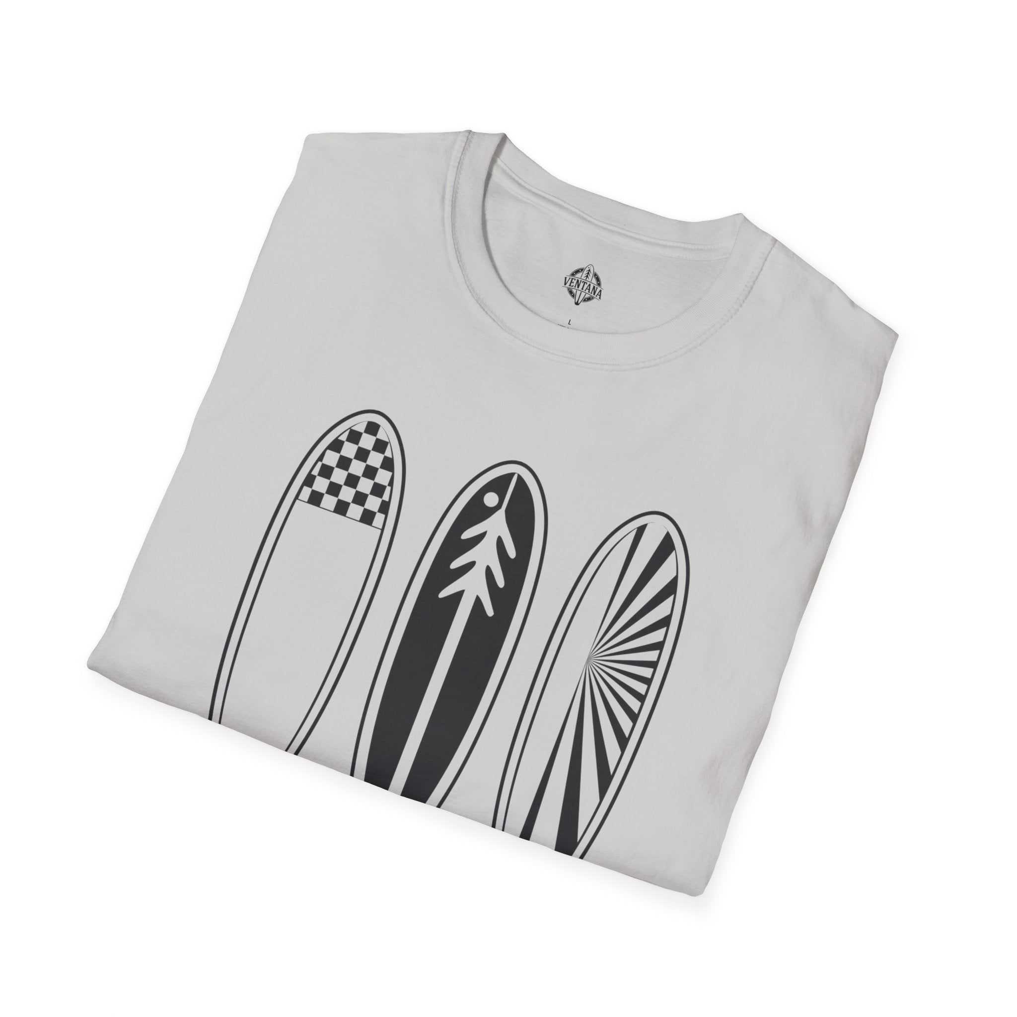 Ventana Three Board Unisex - Soft Style U.S. Cotton T-Shirt