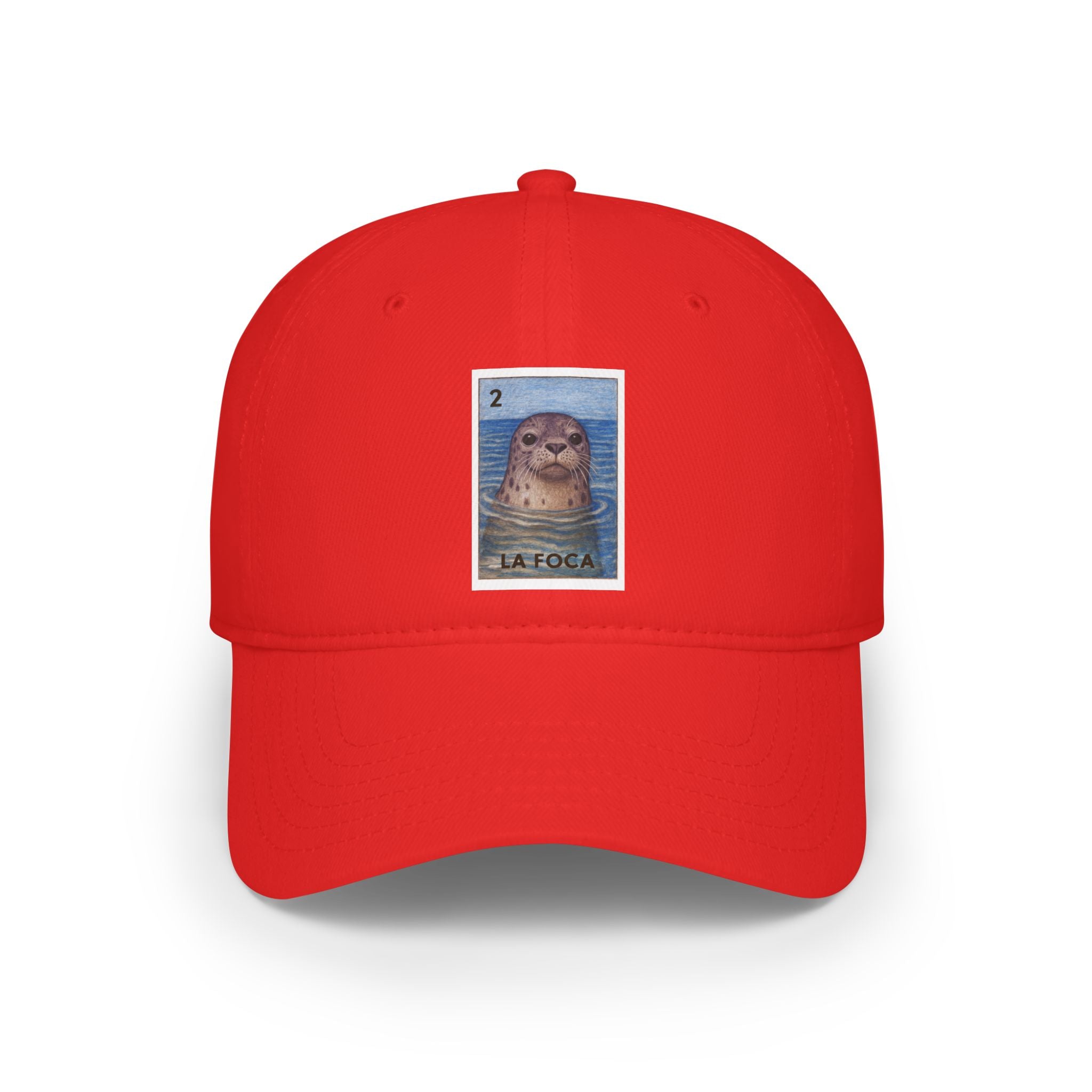 Seal Lotería Unisex - 100% Cotton Baseball Cap (La Foca)