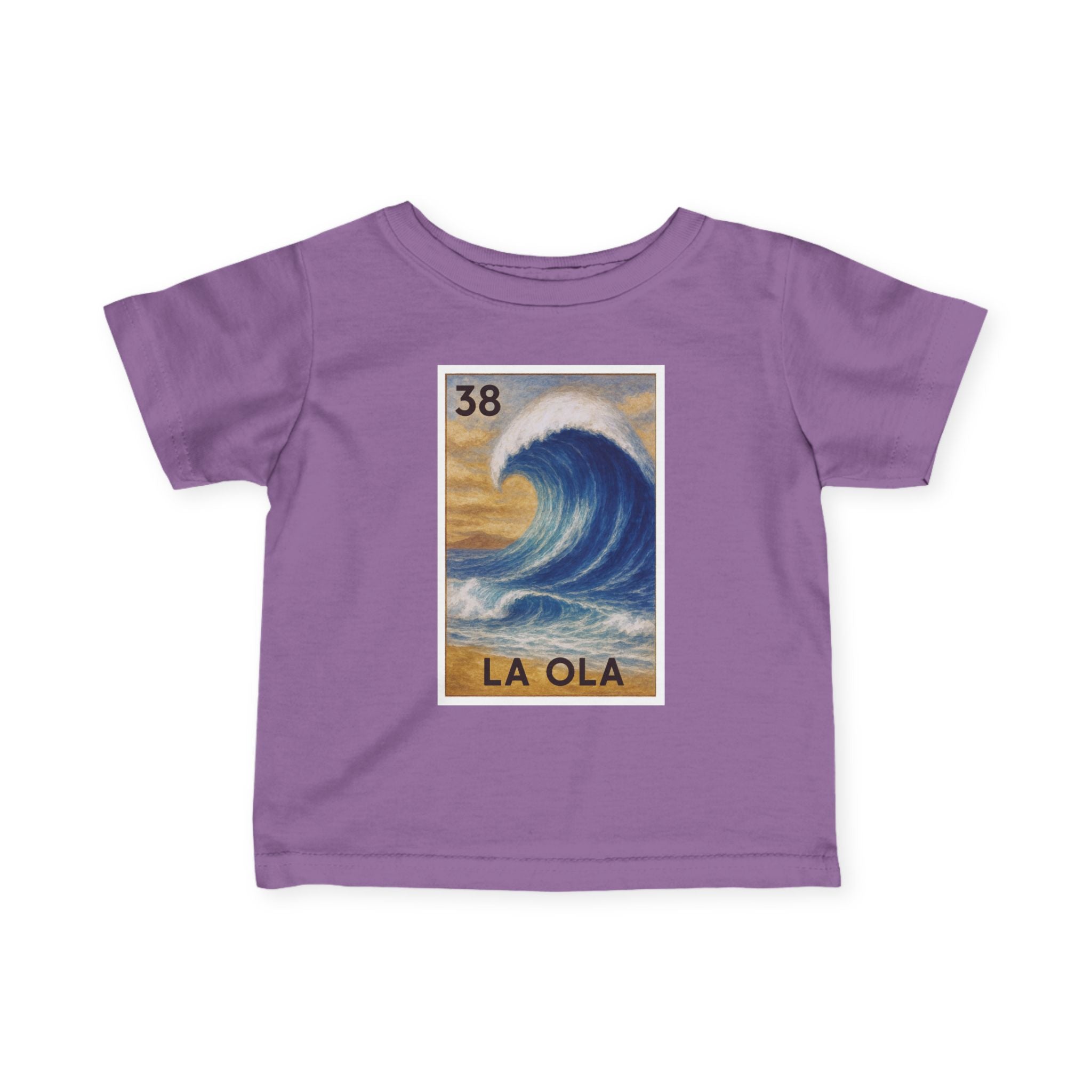 Wave Lotería - Infant 100% Cotton T-Shirt (La Ola)