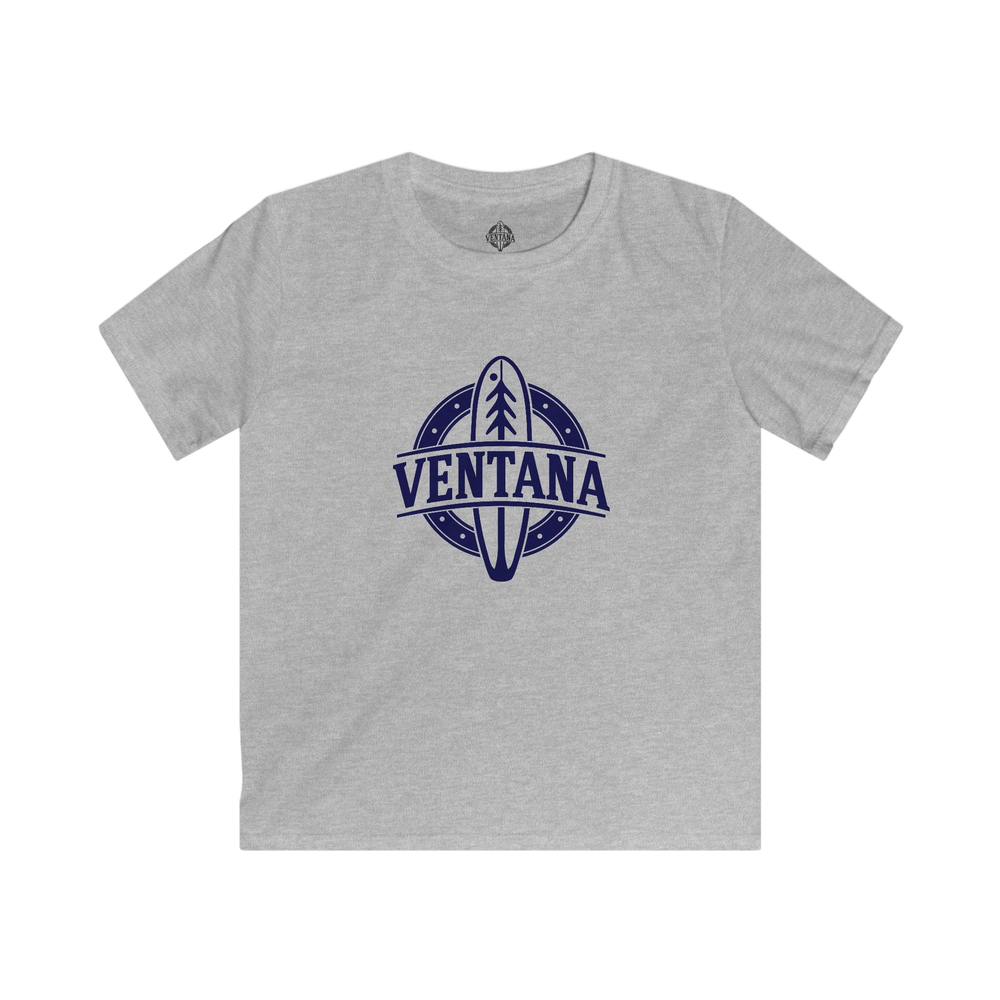 Ventana Treefish Logo Kids - Soft Style U.S. Cotton T-Shirt