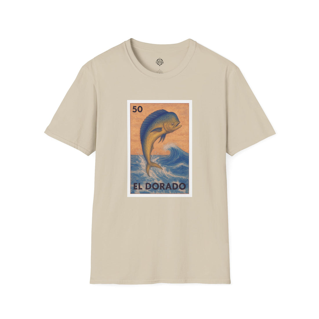 Dorado Lotería Unisex - Soft Style U.S. Cotton T-Shirt (El Dorado)