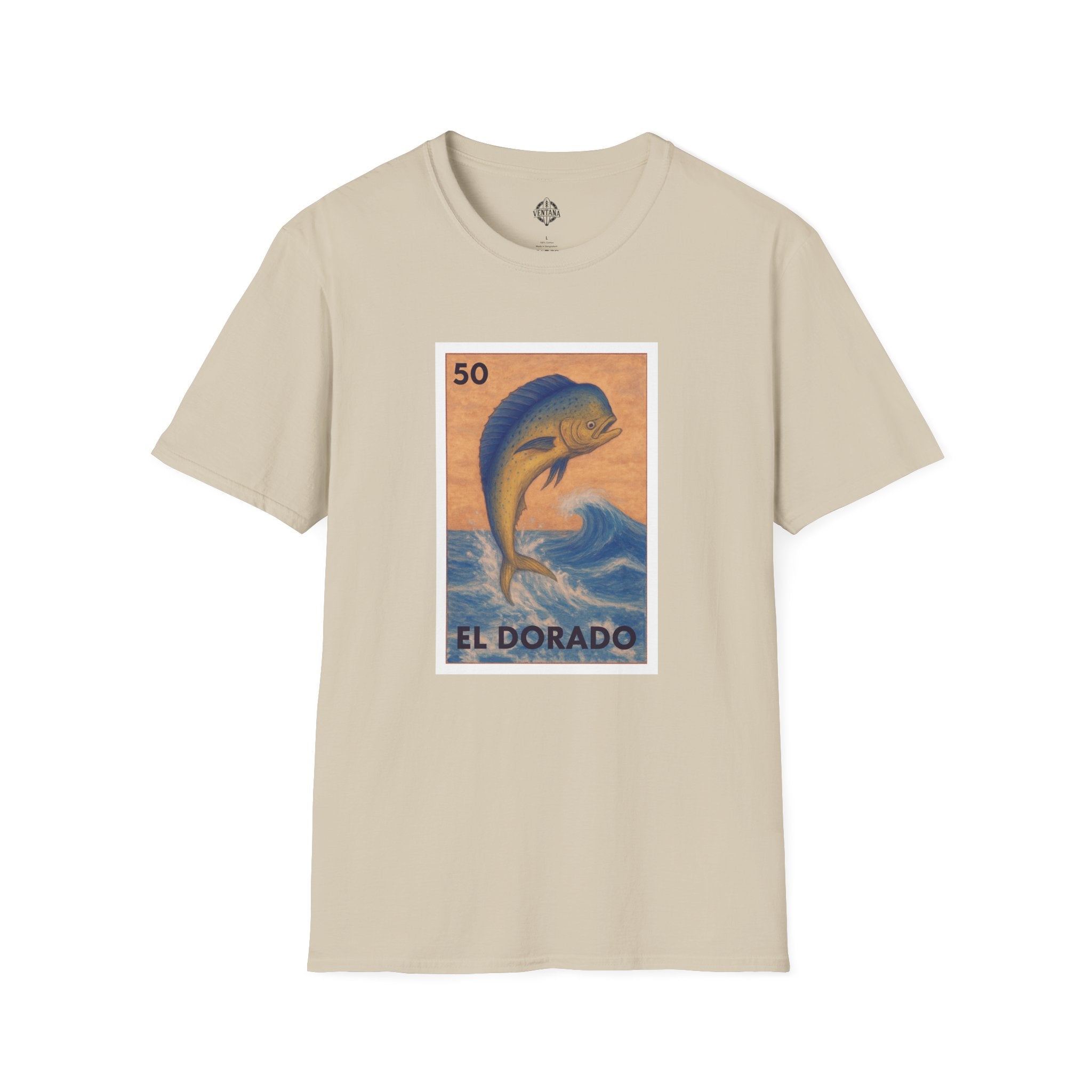 Dorado Lotería Unisex - Soft Style U.S. Cotton T-Shirt (El Dorado)