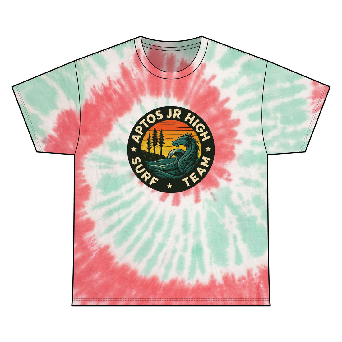 Aptos Junior High Surf Team Unisex - 100% Cotton T-Shirt