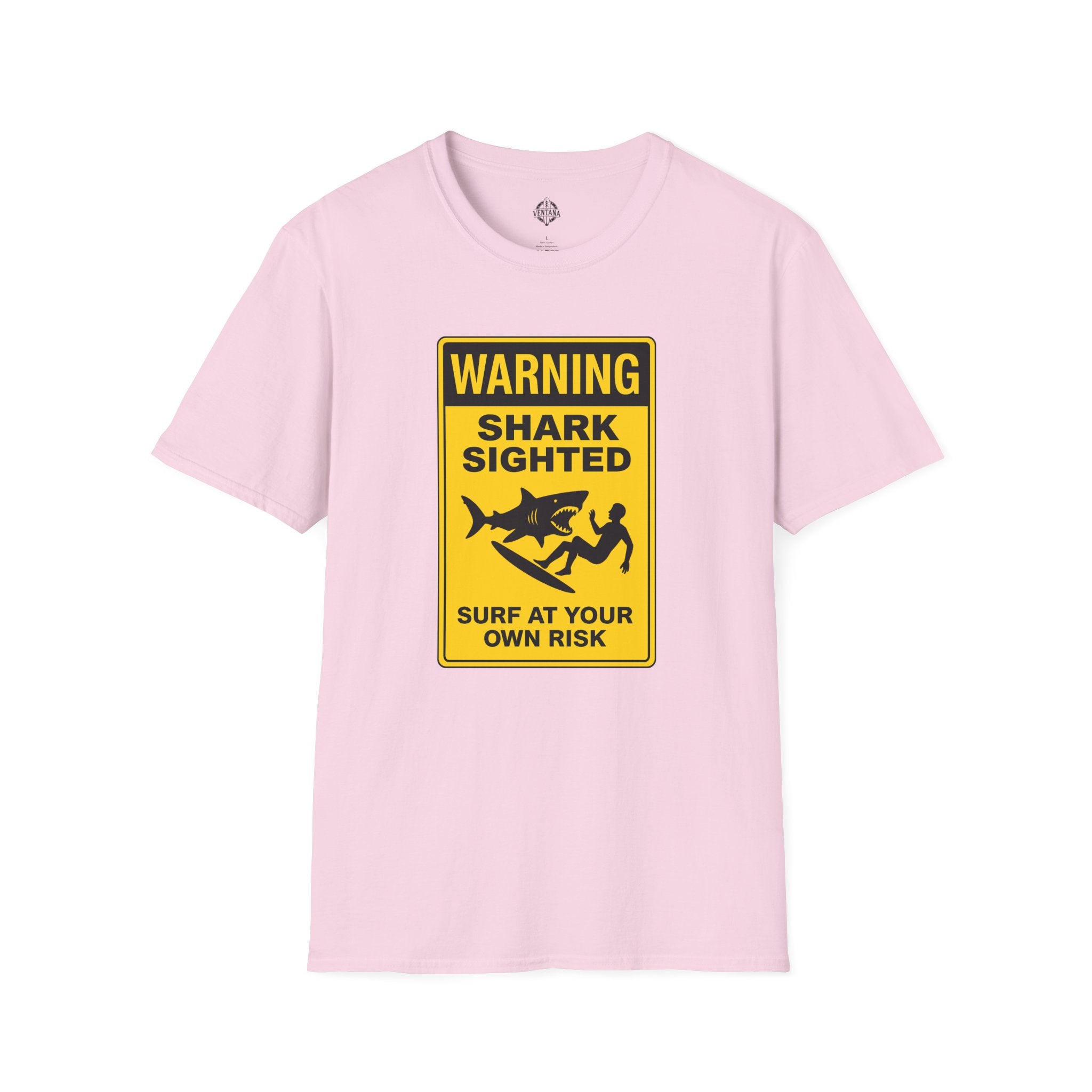 Shark Sighted Unisex - Soft Style U.S. Cotton T-Shirt