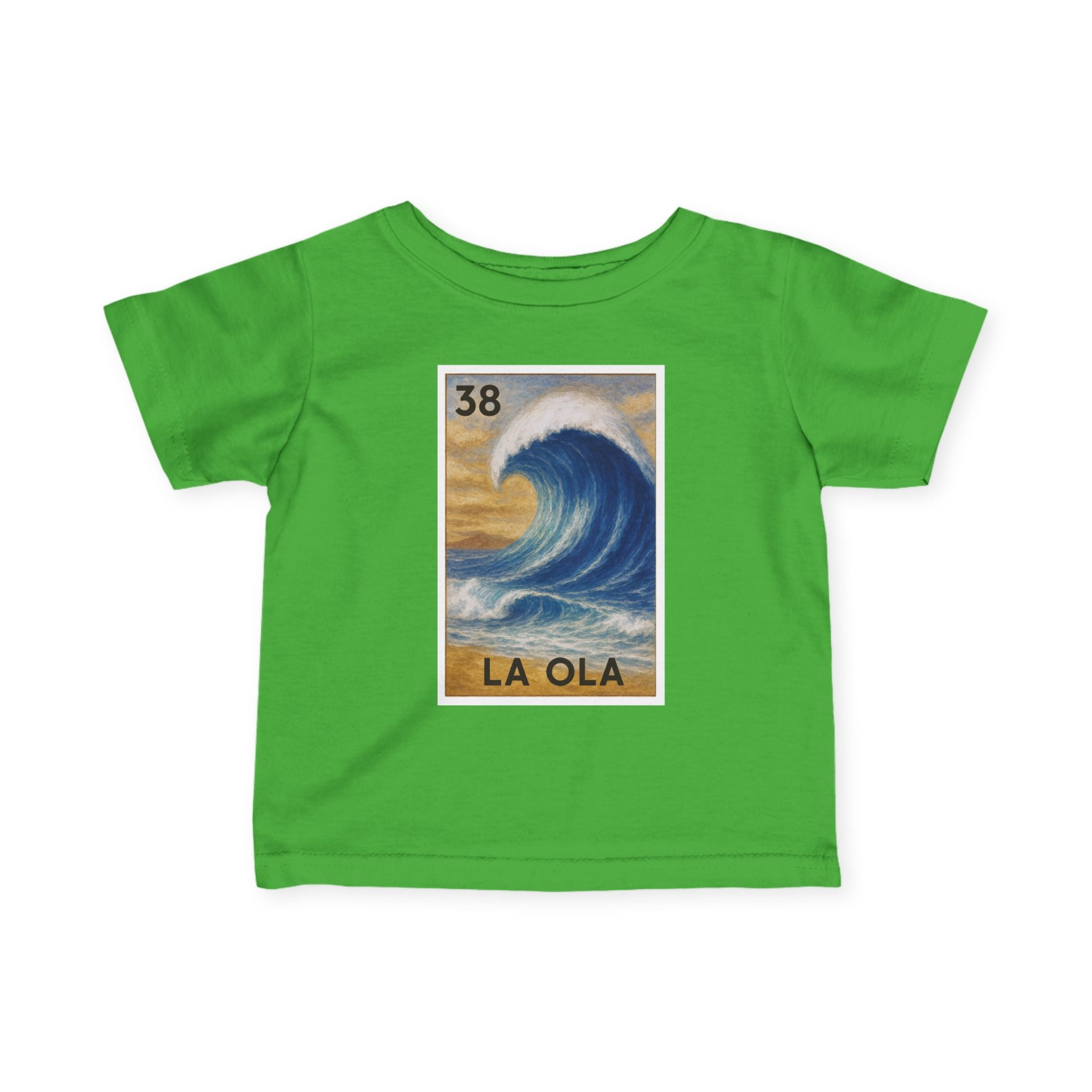 Wave Lotería - Infant 100% Cotton T-Shirt (La Ola)