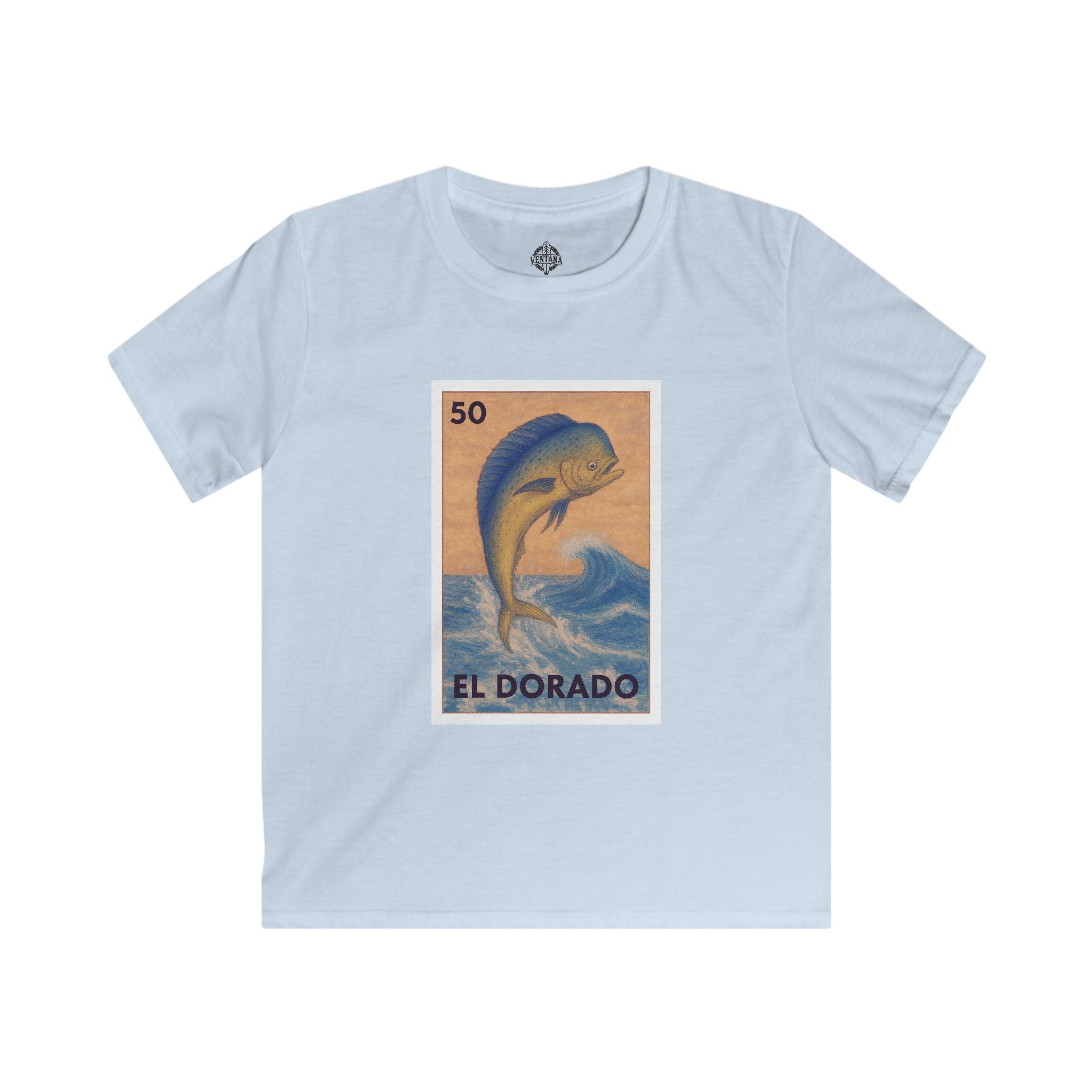 Dorado Lotería Kids - Soft Style U.S. Cotton T-Shirt (El Dorado)
