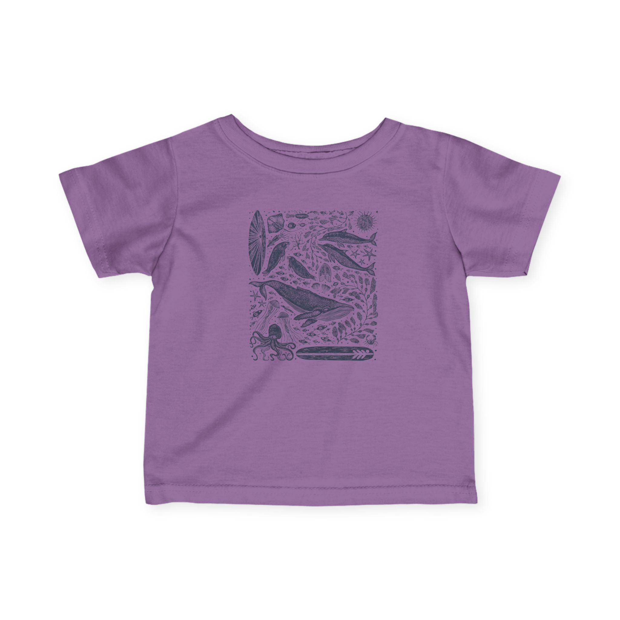 Ventana Marine Life by Lili Arnold - Infant 100% Cotton T-Shirt