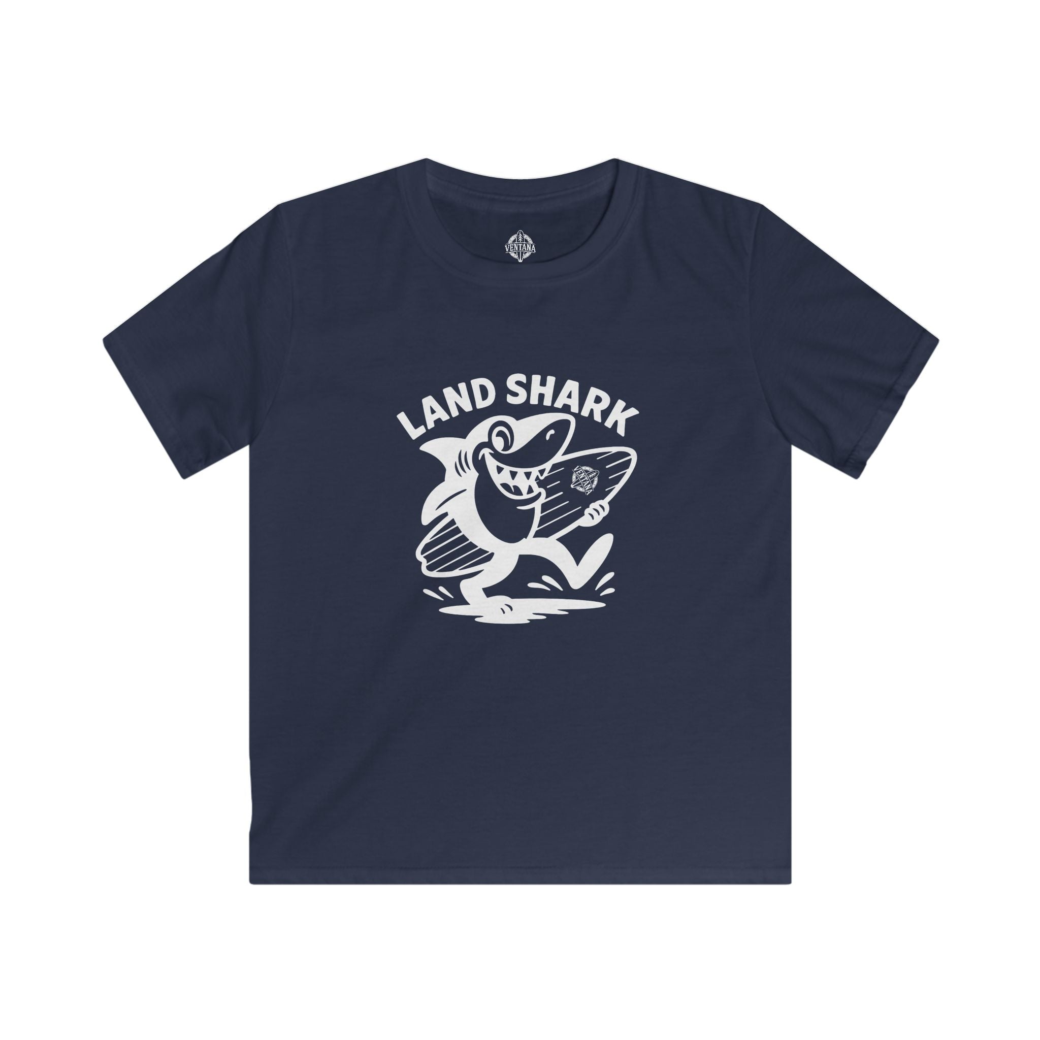 Land Shark Kids - Soft Style U.S. Cotton T-Shirt