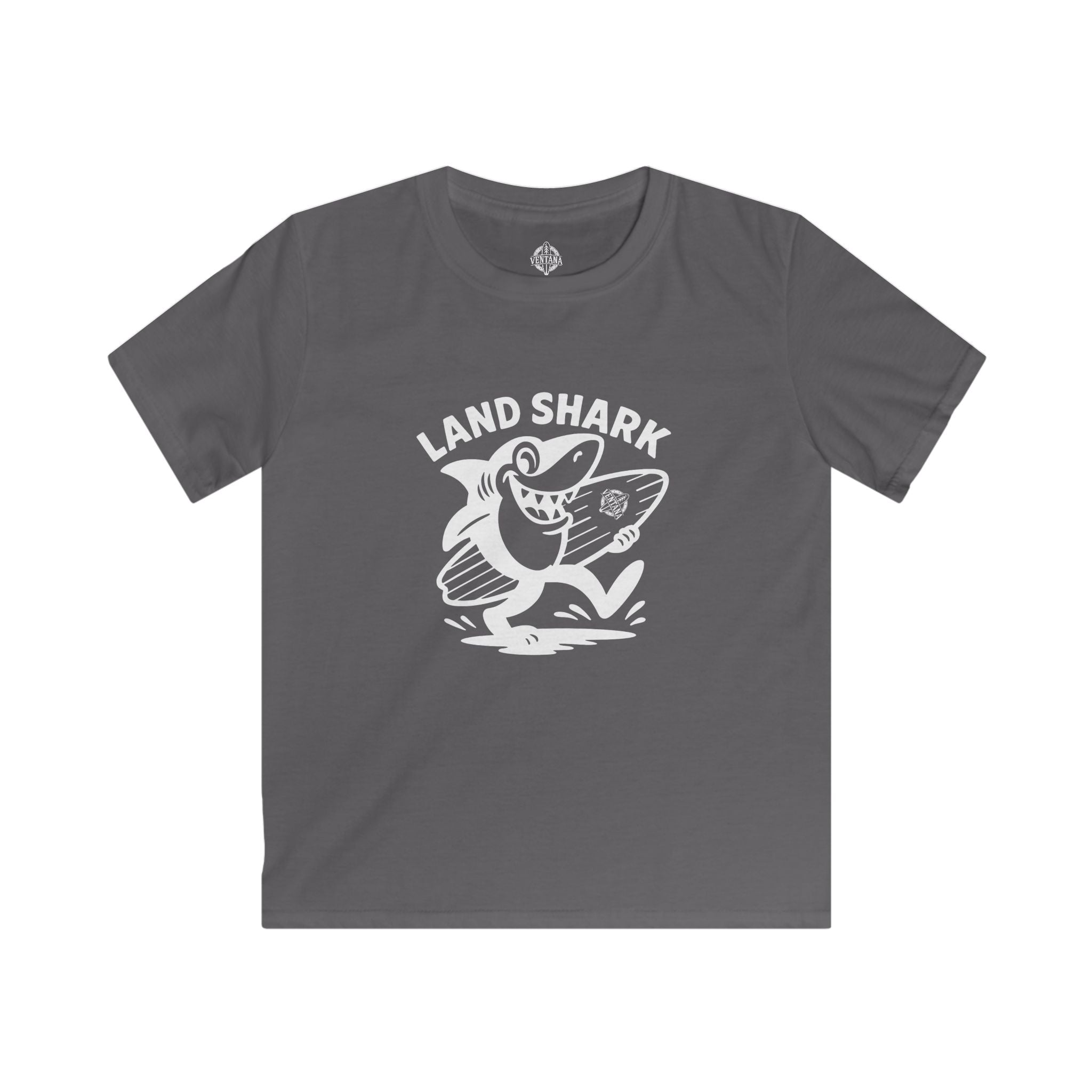 Land Shark Kids - Soft Style U.S. Cotton T-Shirt