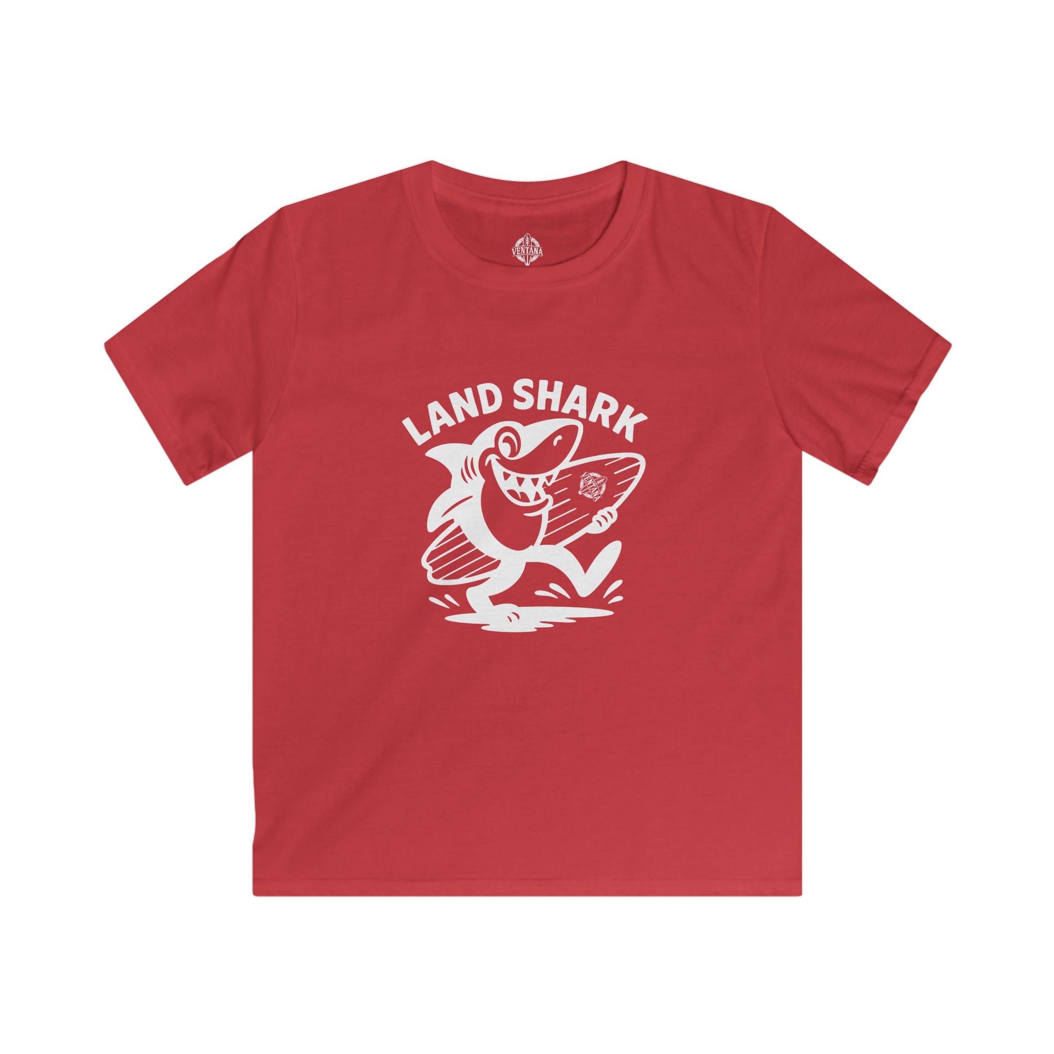 Land Shark Kids - Soft Style U.S. Cotton T-Shirt