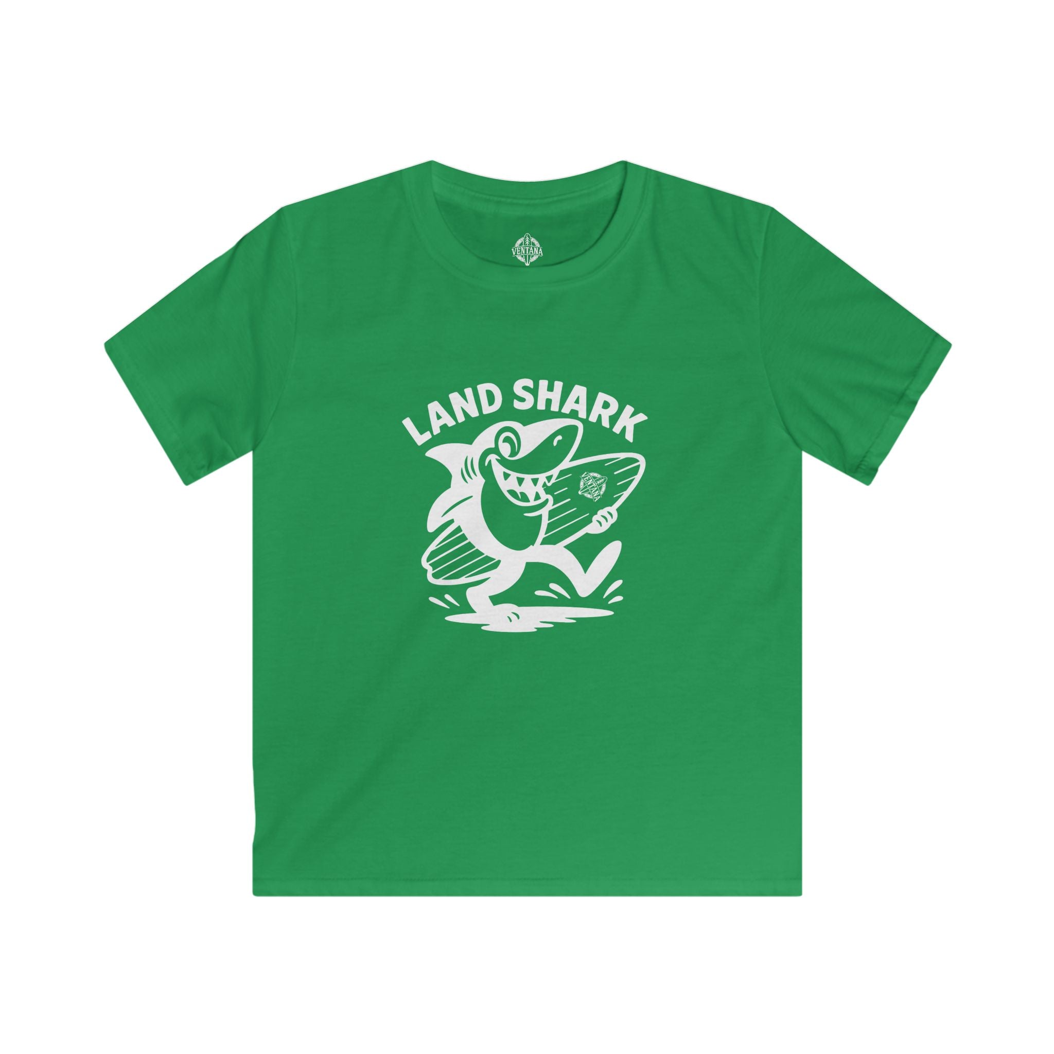 Land Shark Kids - Soft Style U.S. Cotton T-Shirt