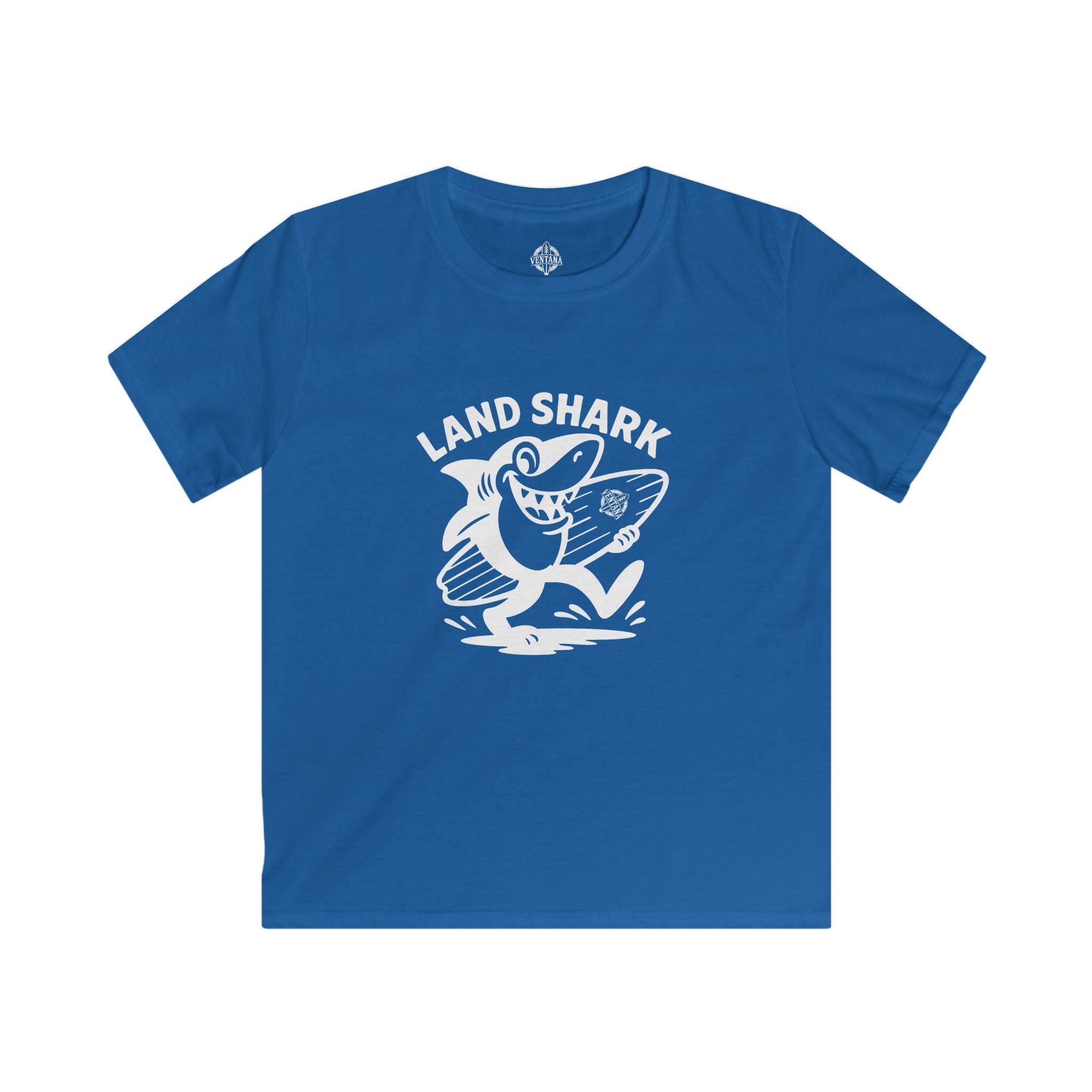 Land Shark Kids - Soft Style U.S. Cotton T-Shirt