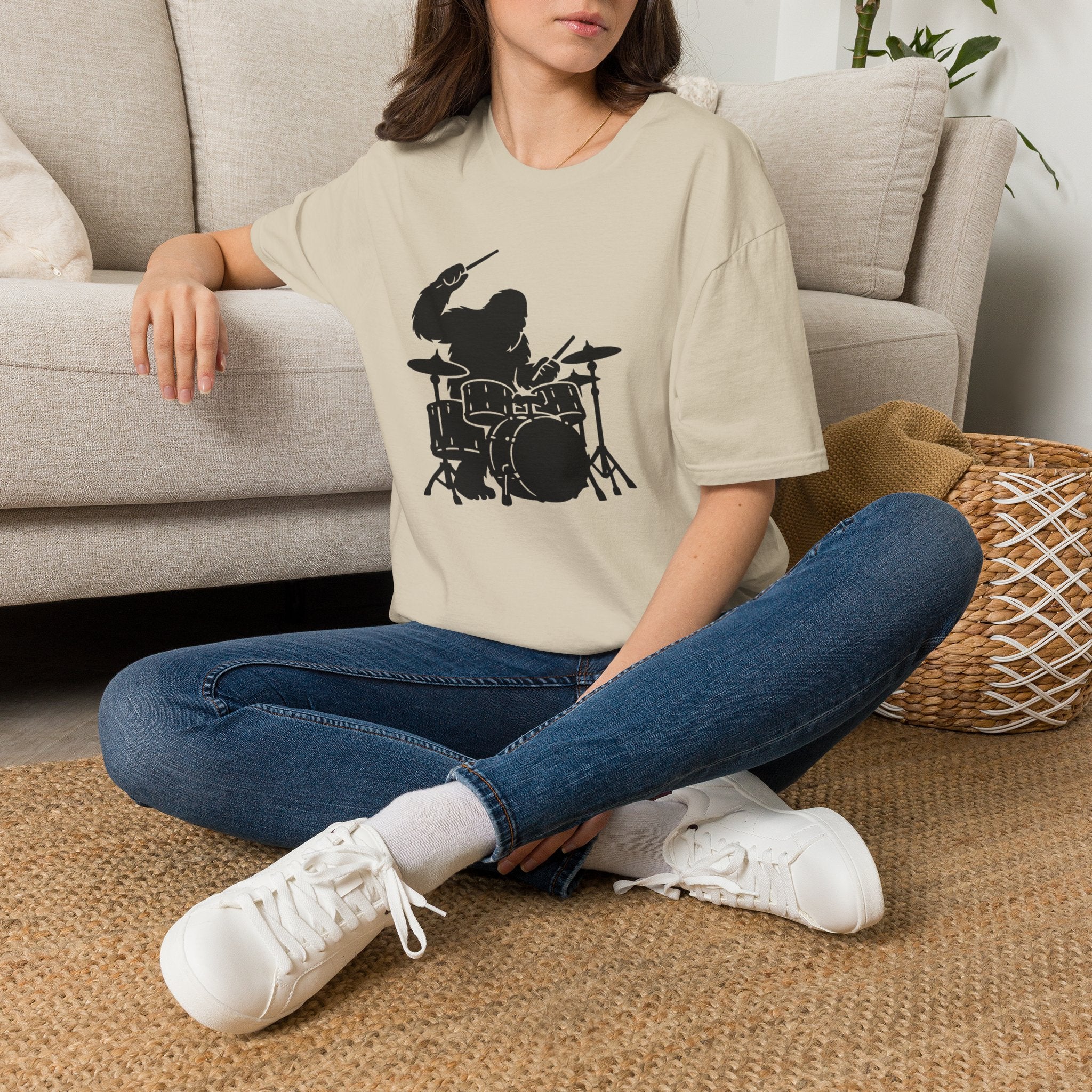 Ventana Drumsquatch Unisex - U.S. Cotton T-Shirt