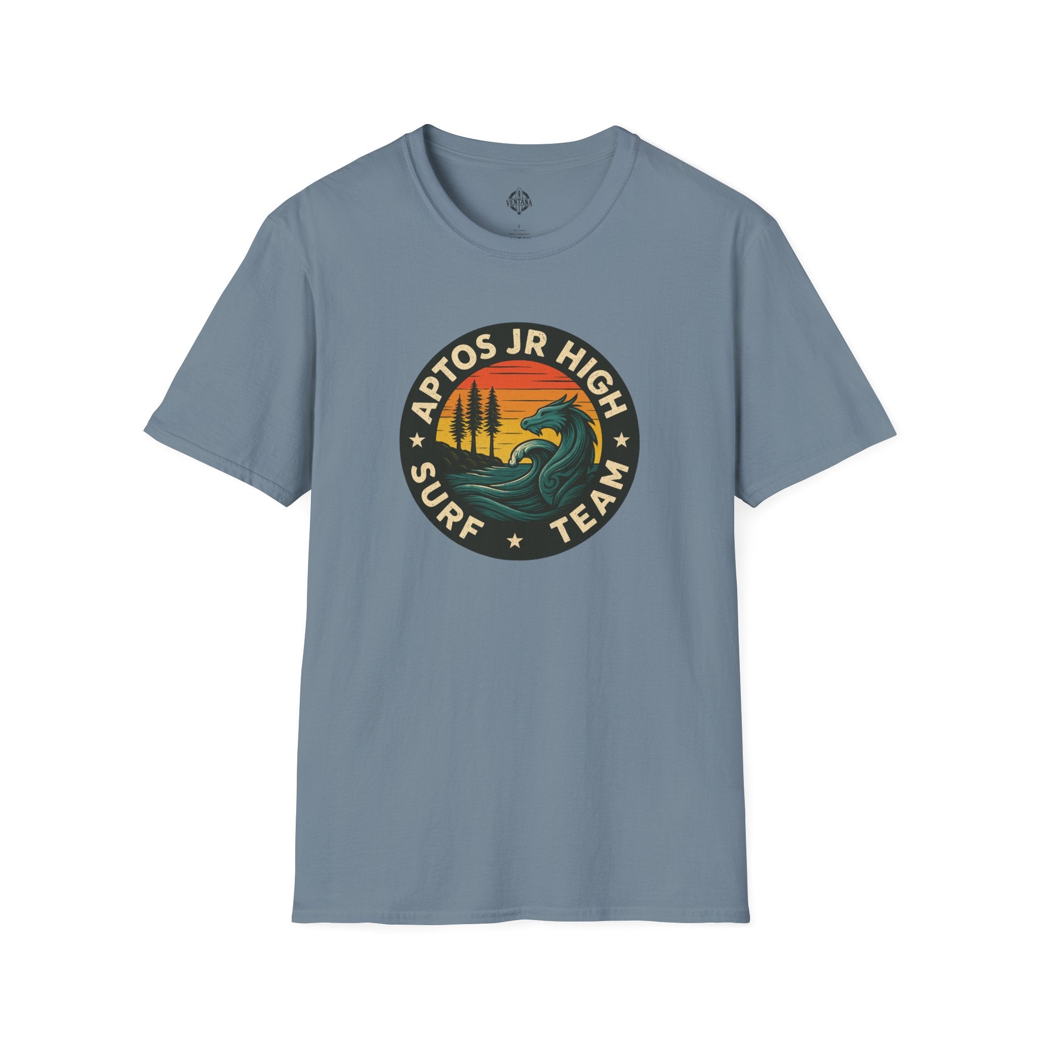 Aptos Junior High Surf Team Unisex - U.S. Cotton T-Shirt