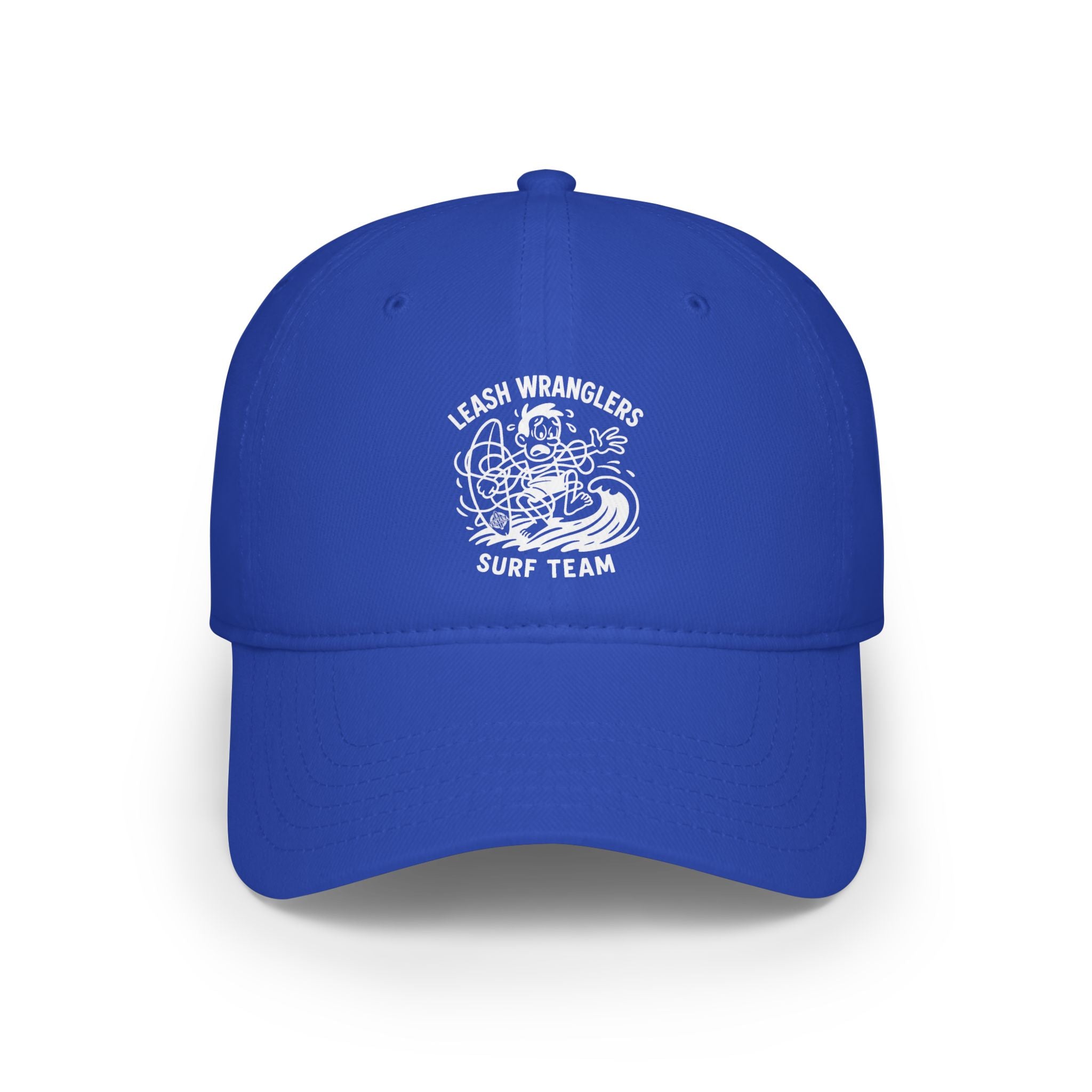 Leash Wranglers Surf Team Unisex - 100% Cotton Baseball Cap