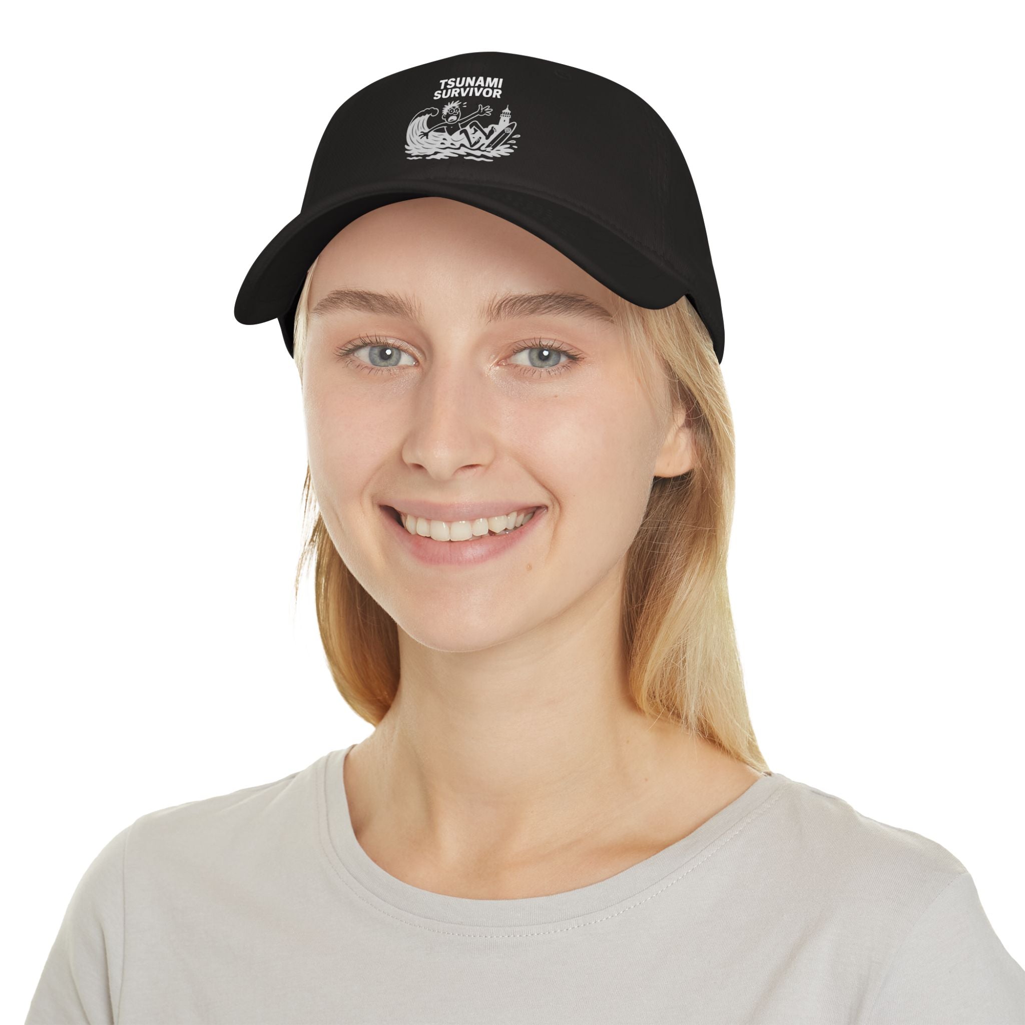 Tsunami Survivor - 100% Cotton Baseball Cap