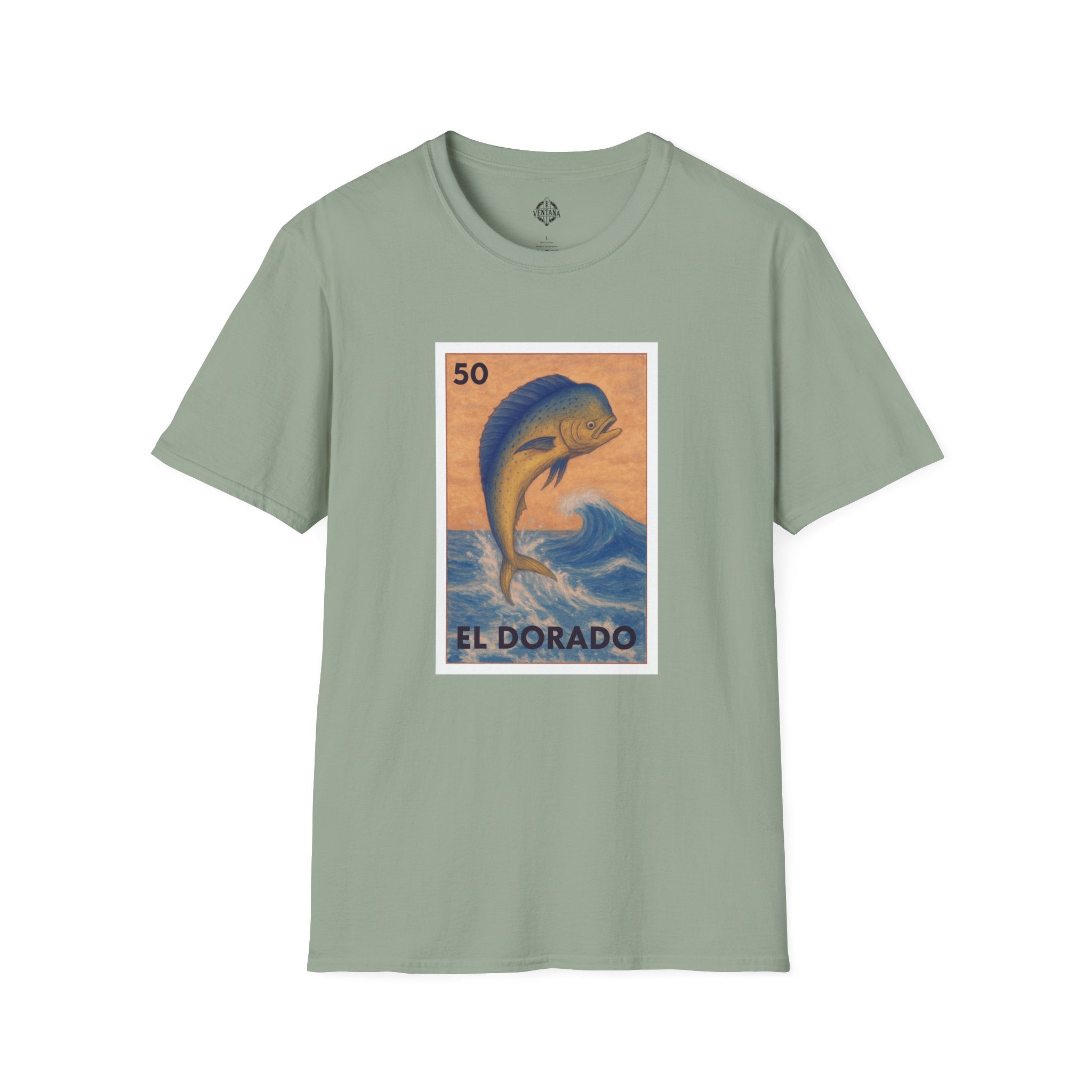 Dorado Lotería Unisex - Soft Style U.S. Cotton T-Shirt (El Dorado)