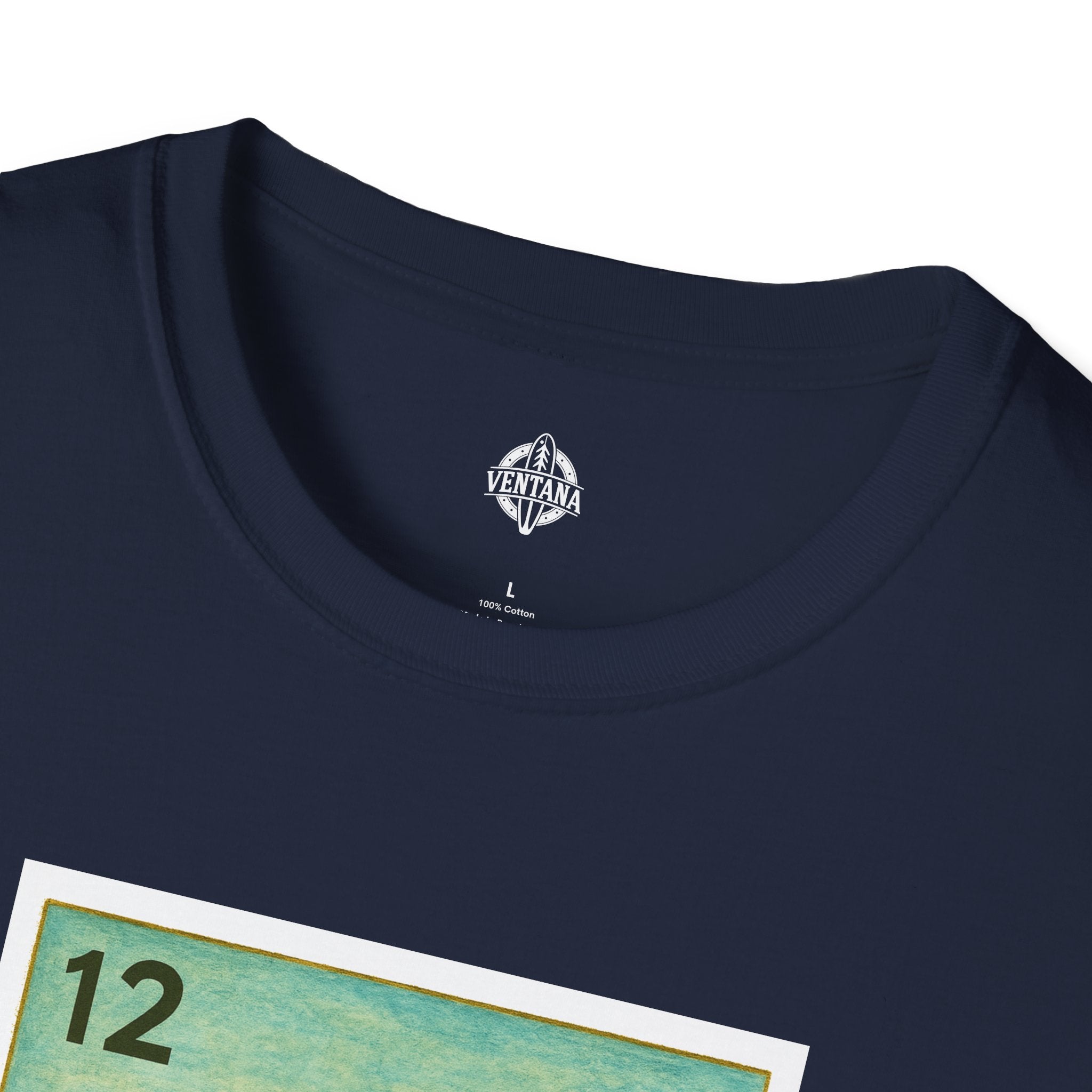 Whale Lotería Unisex - Soft Style U.S. Cotton T-Shirt (La Ballena)