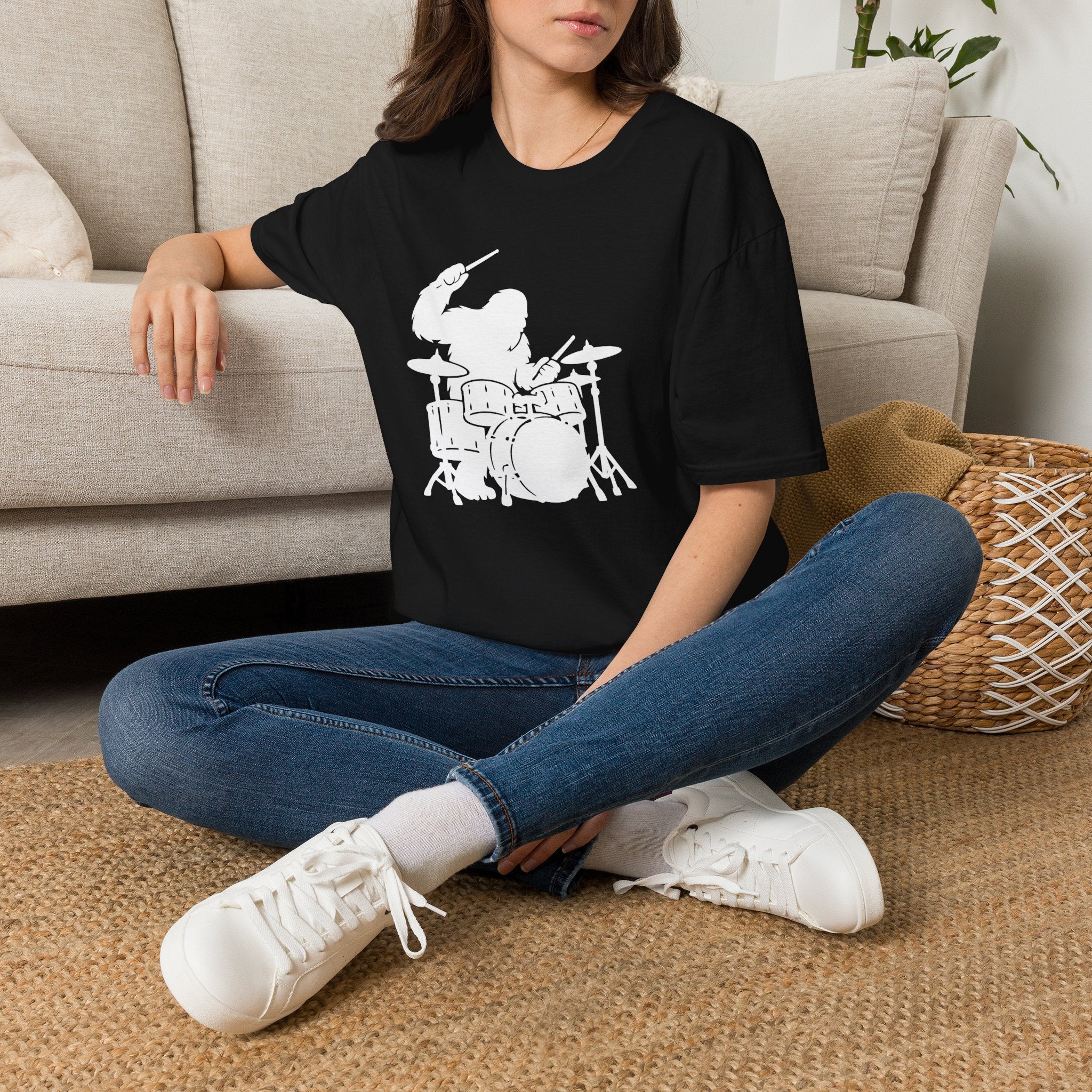 Ventana Drumsquatch Unisex - U.S. Cotton T-Shirt