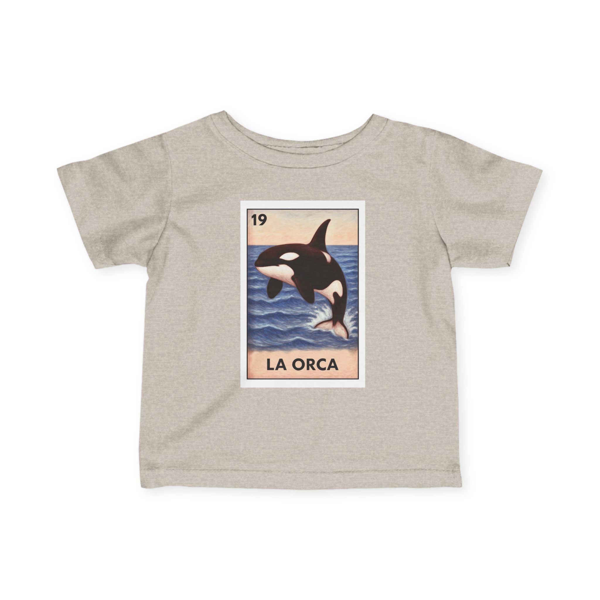 Orca Lotería - Infant 100% Cotton T-Shirt (La Orca)