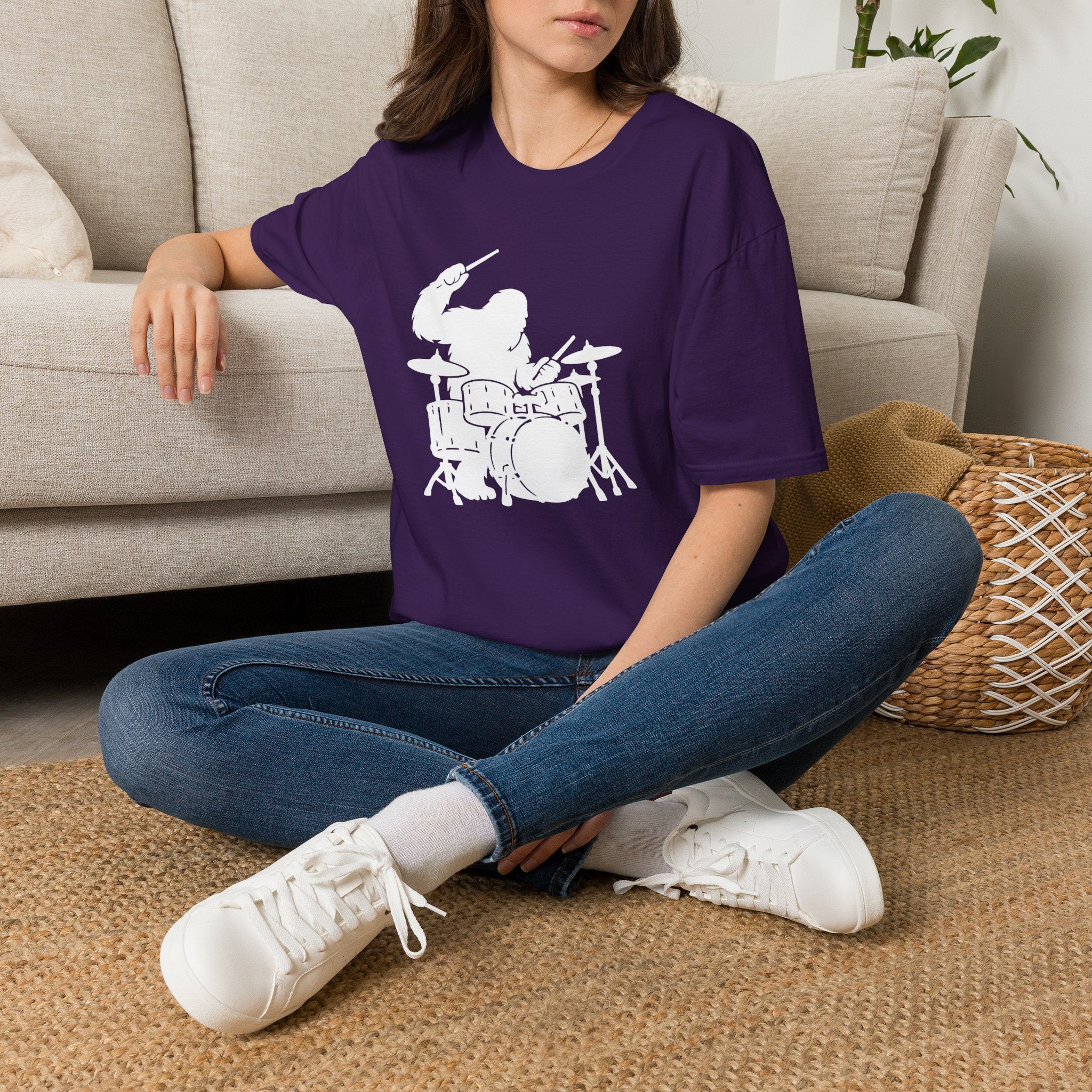Ventana Drumsquatch Unisex - U.S. Cotton T-Shirt
