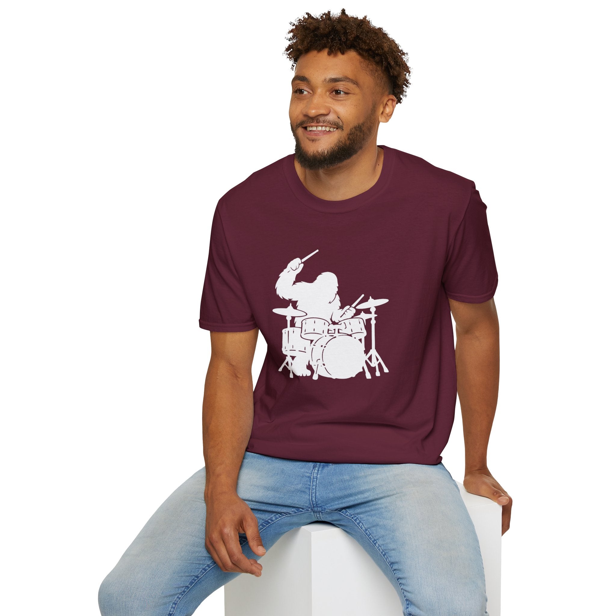 Ventana Drumsquatch Unisex - U.S. Cotton T-Shirt
