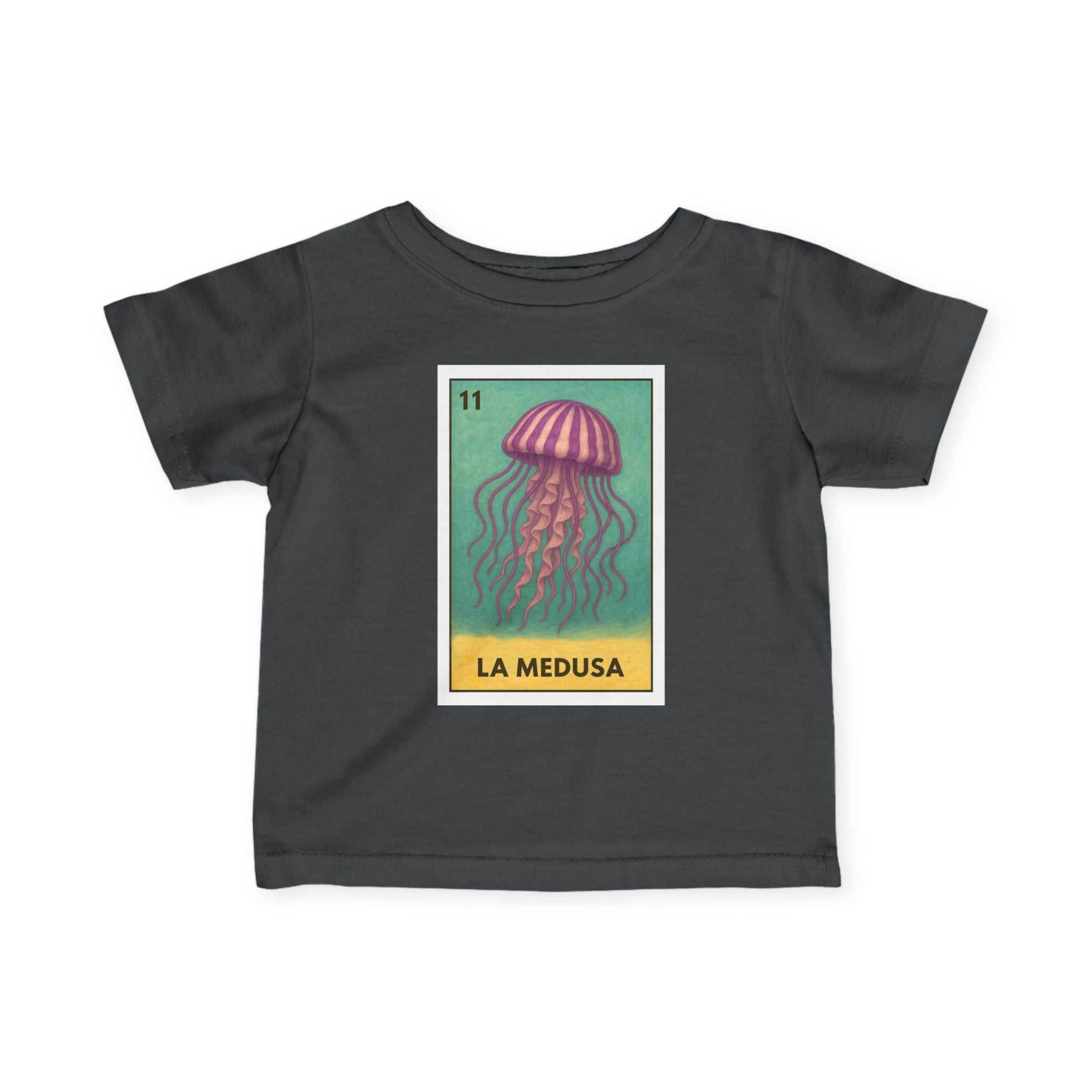 Sea Jelly Lotería - Infant 100% Cotton T-Shirt (La Medusa)