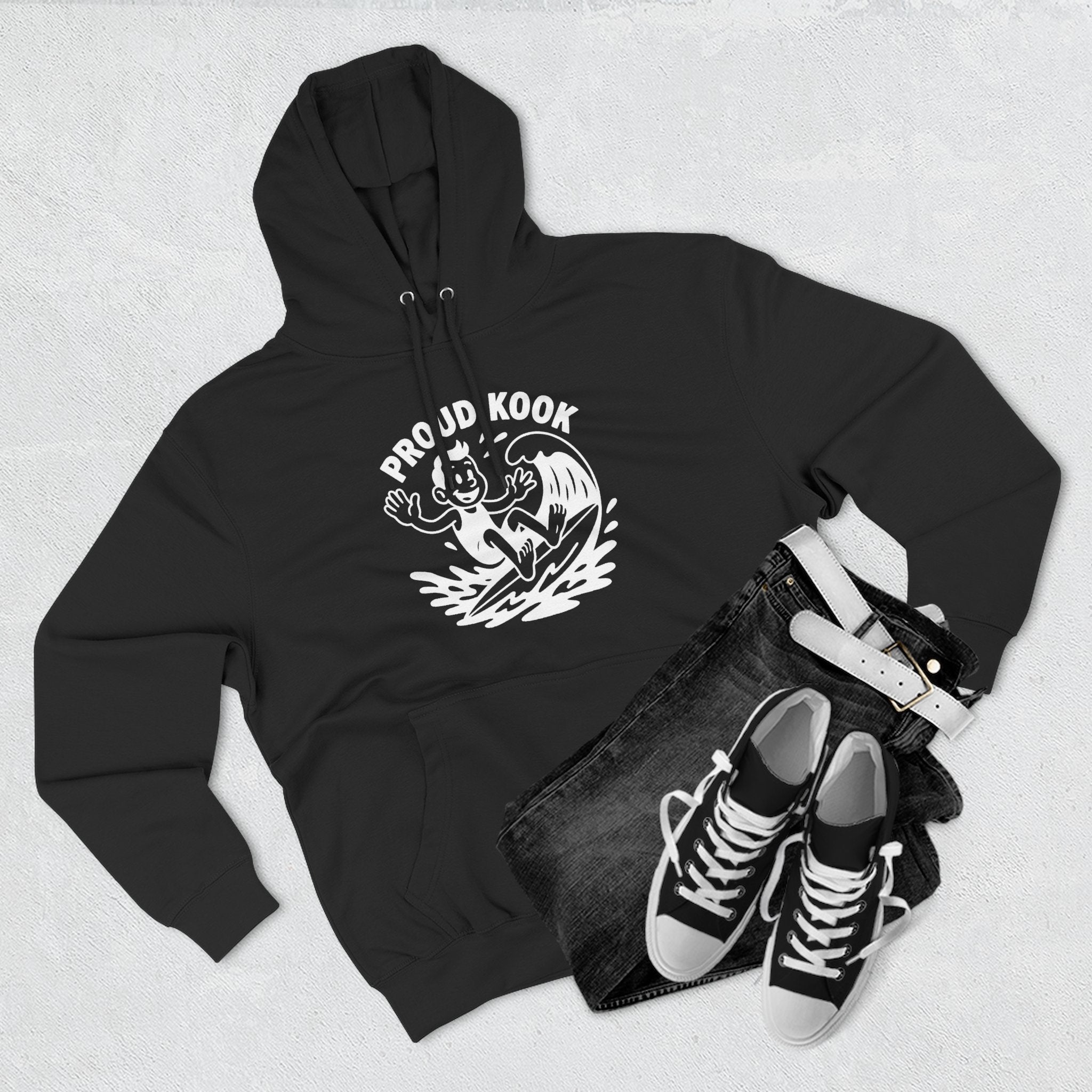 Proud Kook Unisex - Pull-Over Cotton Blend Fleece Hoodie