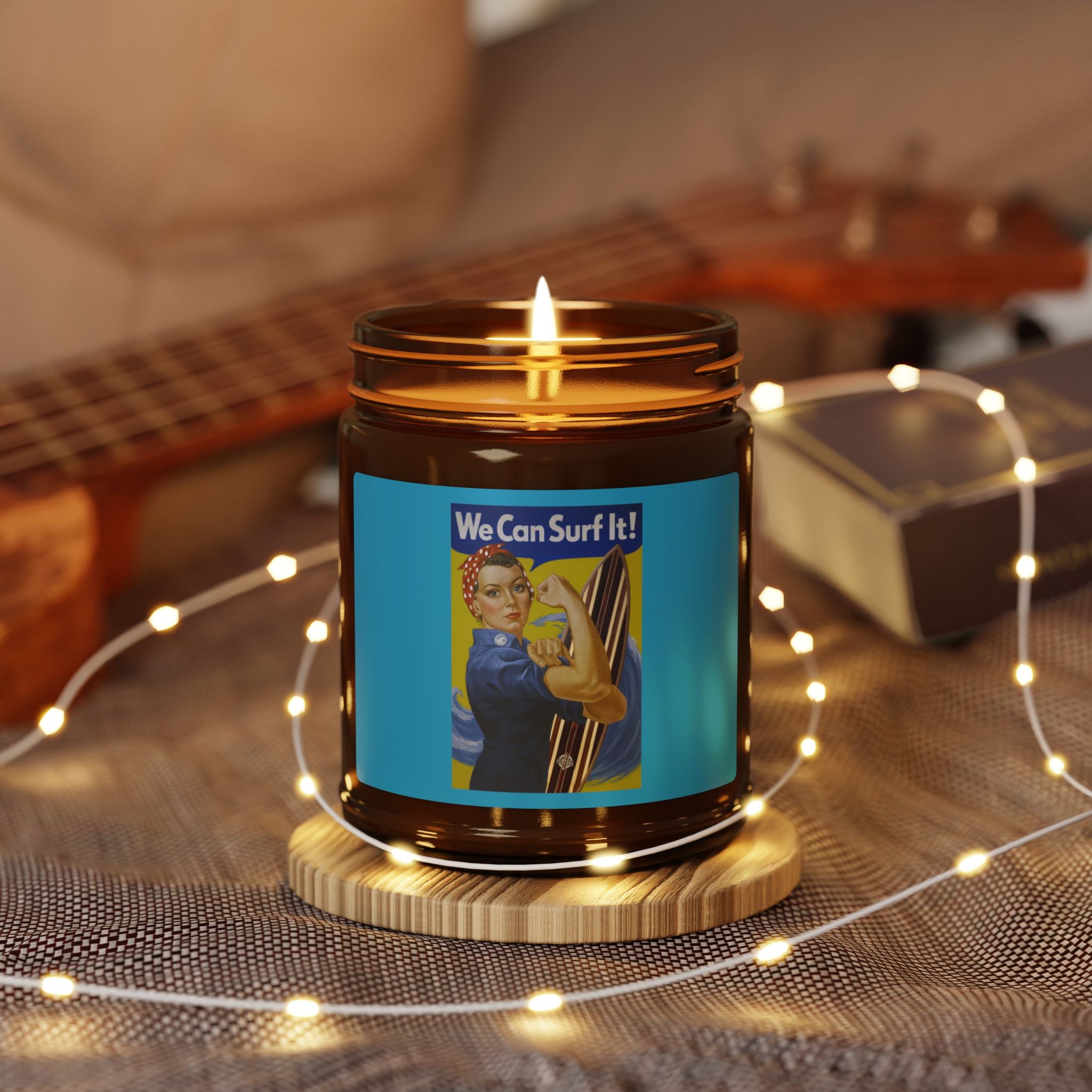 Rosie the Surfer - Scented Soy Candle