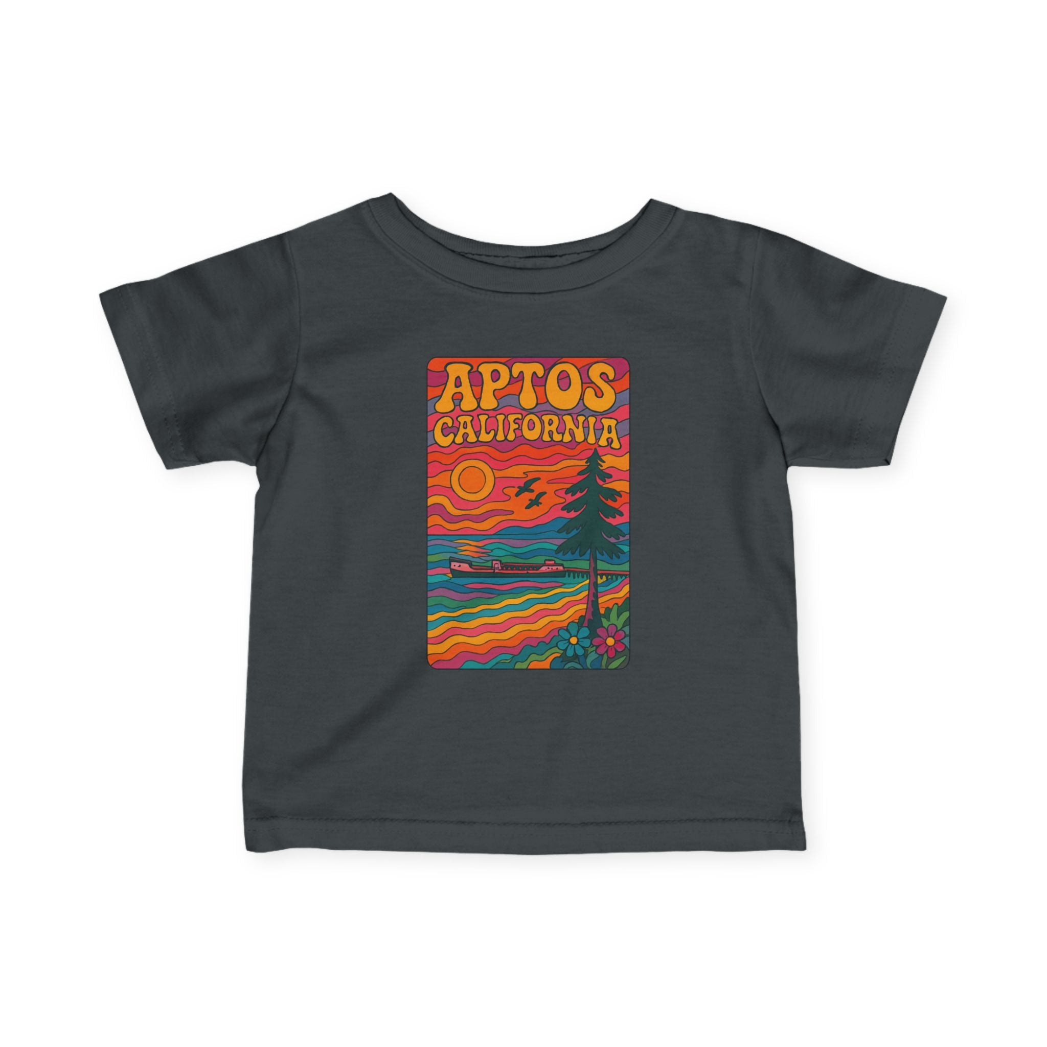 Aptos California Psychedelic - Infant 100% Cotton T-Shirt