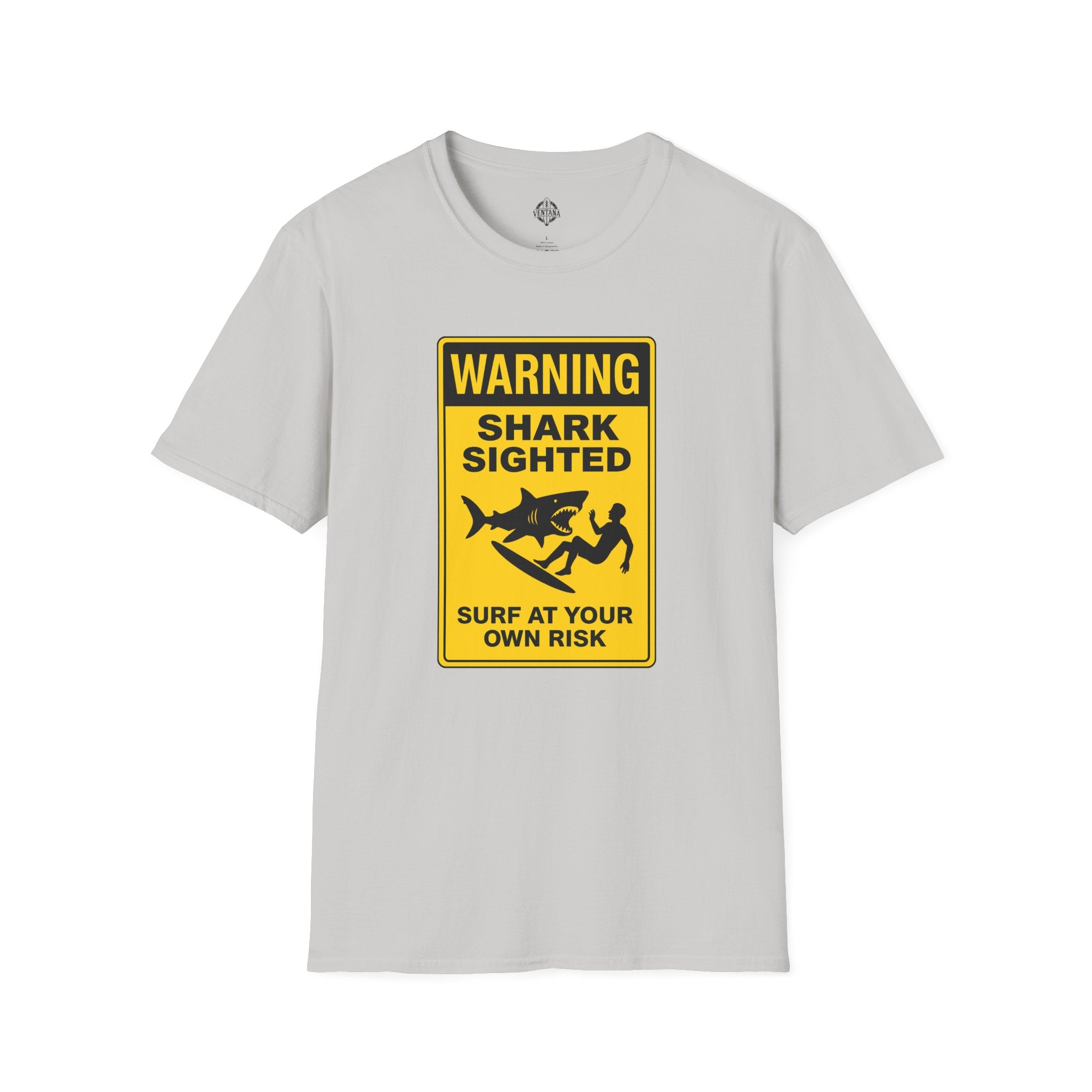Shark Sighted Unisex - Soft Style U.S. Cotton T-Shirt