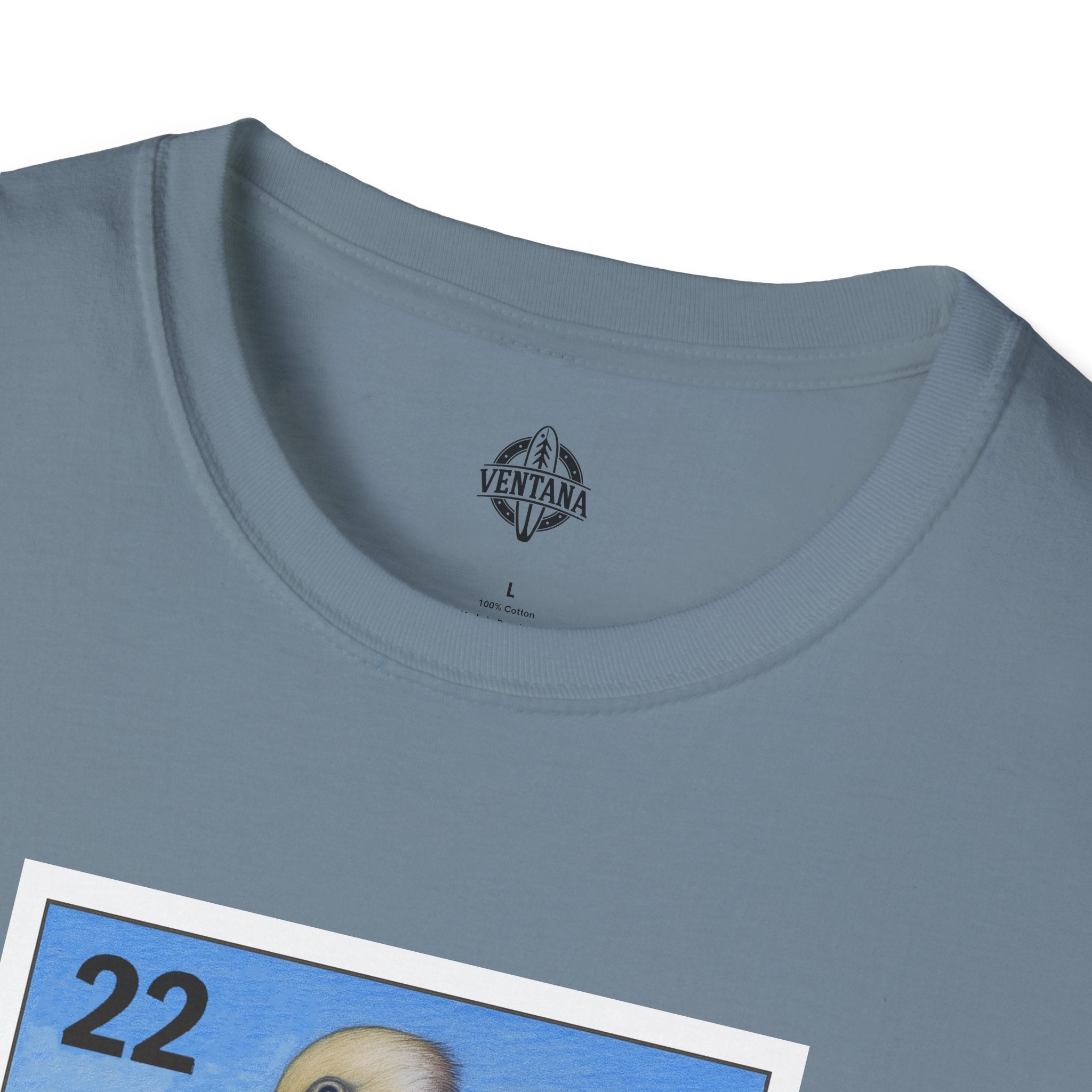 Pelican Lotería Unisex - Soft Style U.S. Cotton T-Shirt (El Pelícano)