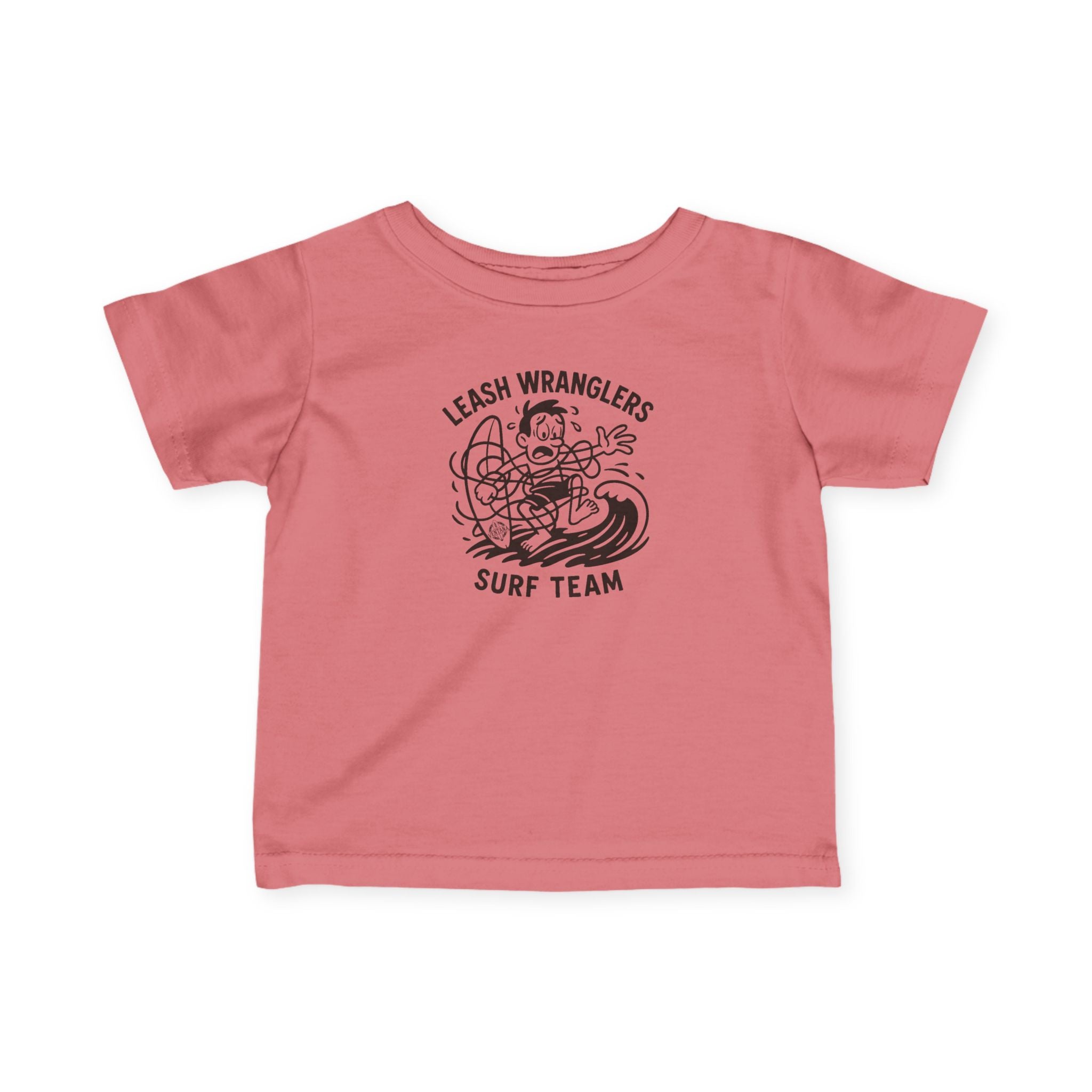 Leash Wranglers Surf Team - Infant 100% Cotton T-Shirt
