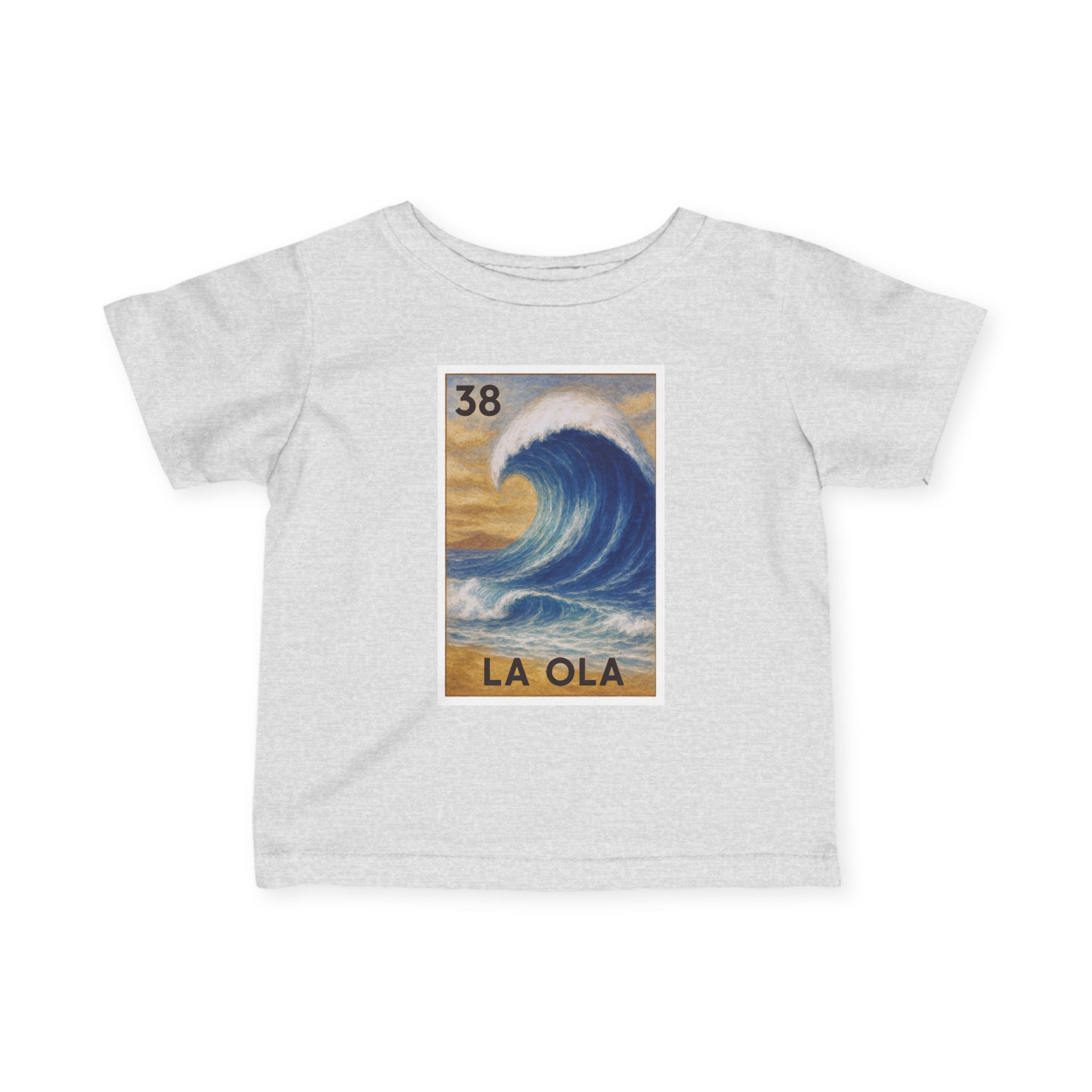Wave Lotería - Infant 100% Cotton T-Shirt (La Ola)
