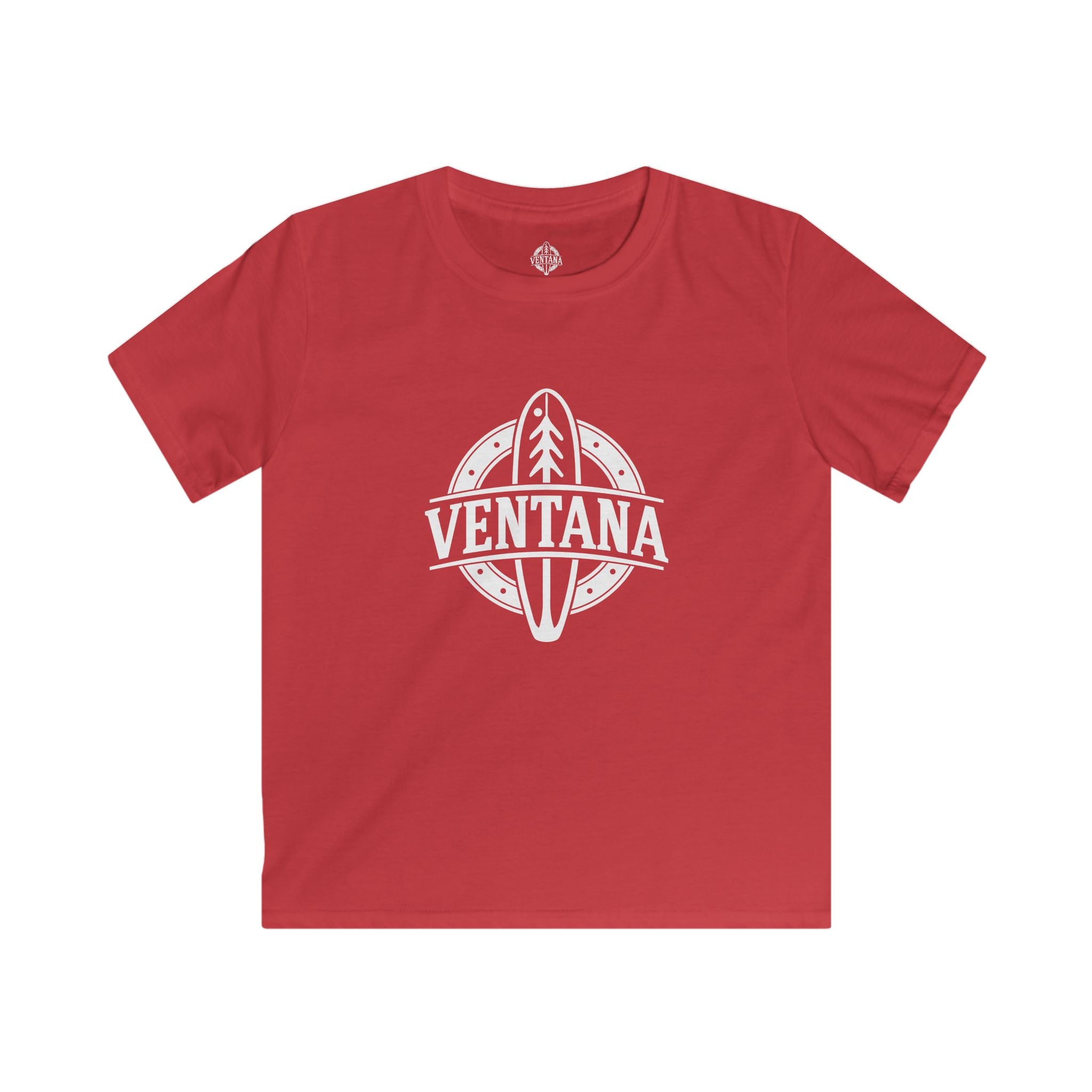 Ventana Treefish Logo Kids - Soft Style U.S. Cotton T-Shirt