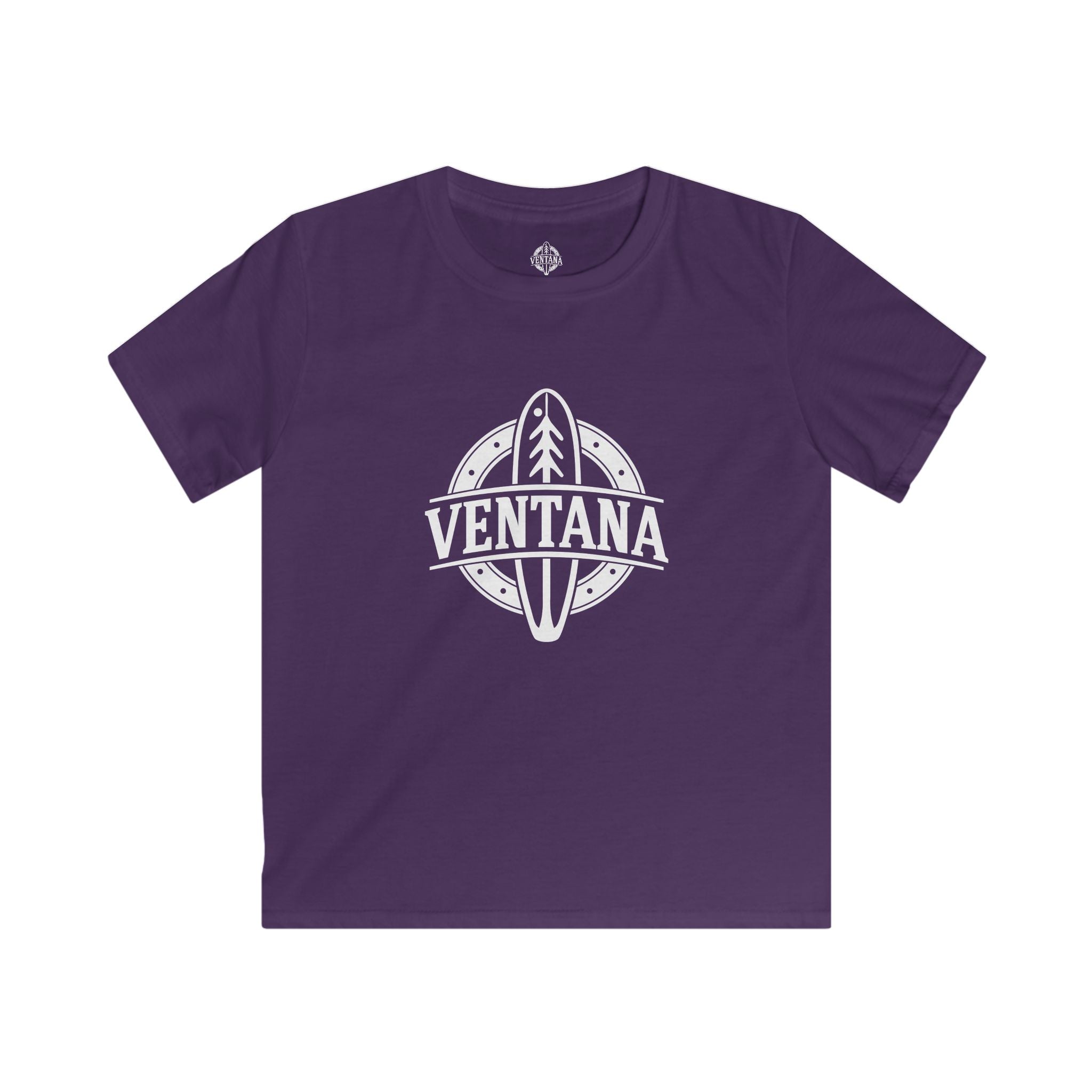 Ventana Treefish Logo Kids - Soft Style U.S. Cotton T-Shirt