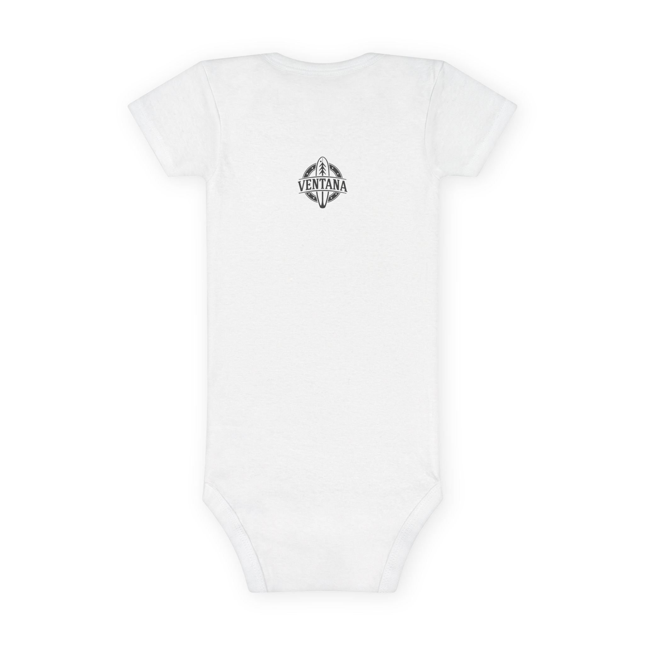 Seal Lotería - Baby Short Sleeve 100% Cotton Onesie (La Foca)