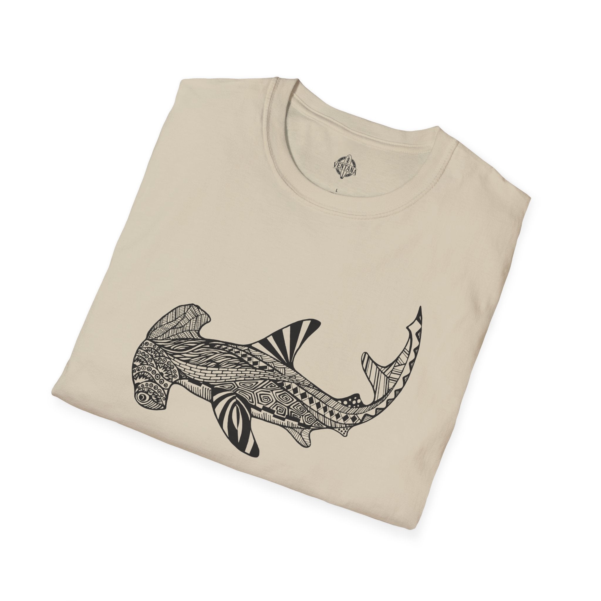 Ventangle Hammerhead Unisex - Soft Style U.S. Cotton T-Shirt