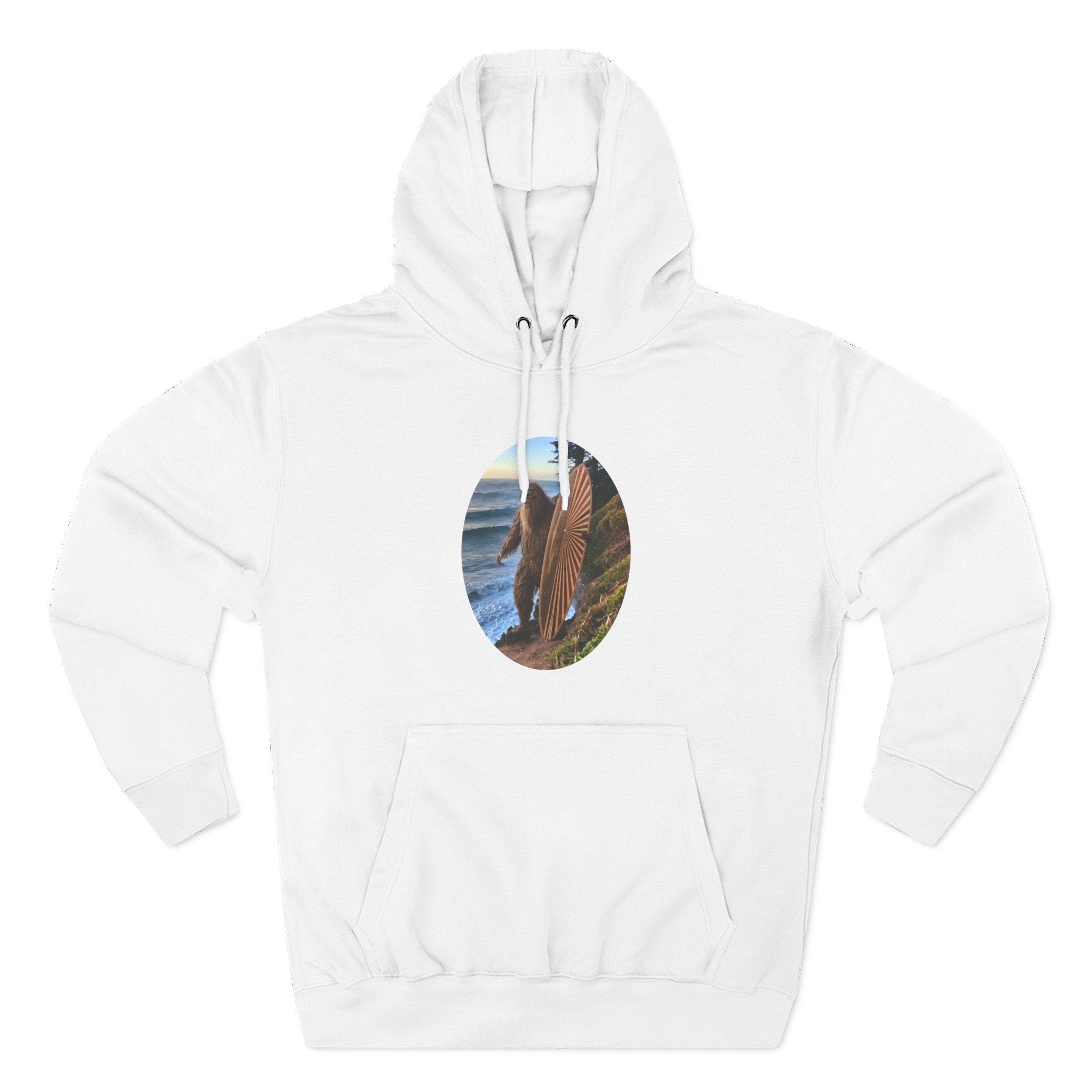 Ventana Real Surfsquatch Unisex - Pull-Over Cotton Blend Fleece Hoodie