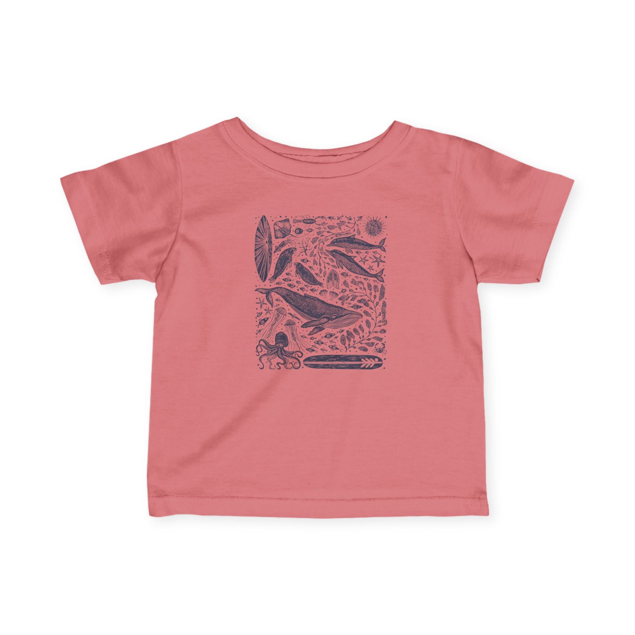 Ventana Marine Life by Lili Arnold - Infant 100% Cotton T-Shirt