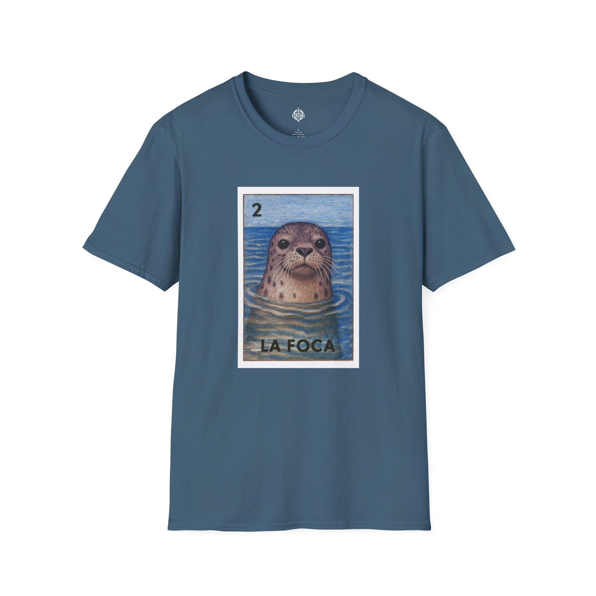 Seal Lotería Unisex - Soft Style U.S. Cotton T-Shirt