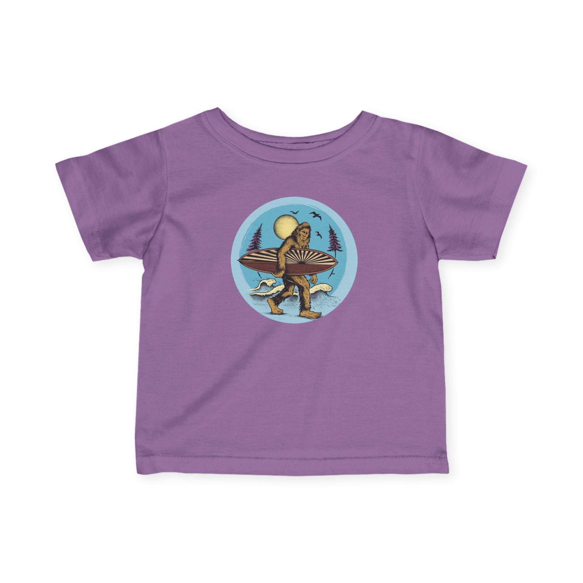 Ventana Surfsquatch by Thiago Bianchini - Infant 100% Cotton T-Shirt