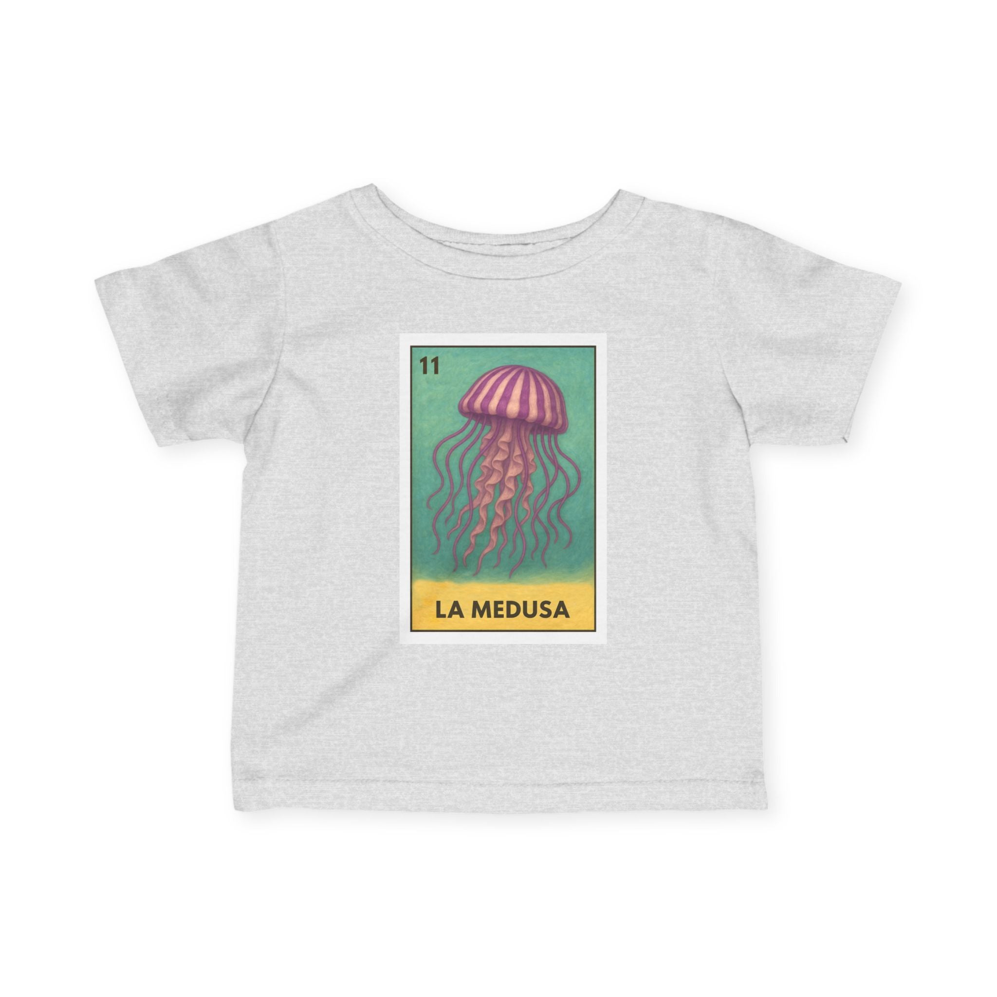 Sea Jelly Lotería - Infant 100% Cotton T-Shirt (La Medusa)