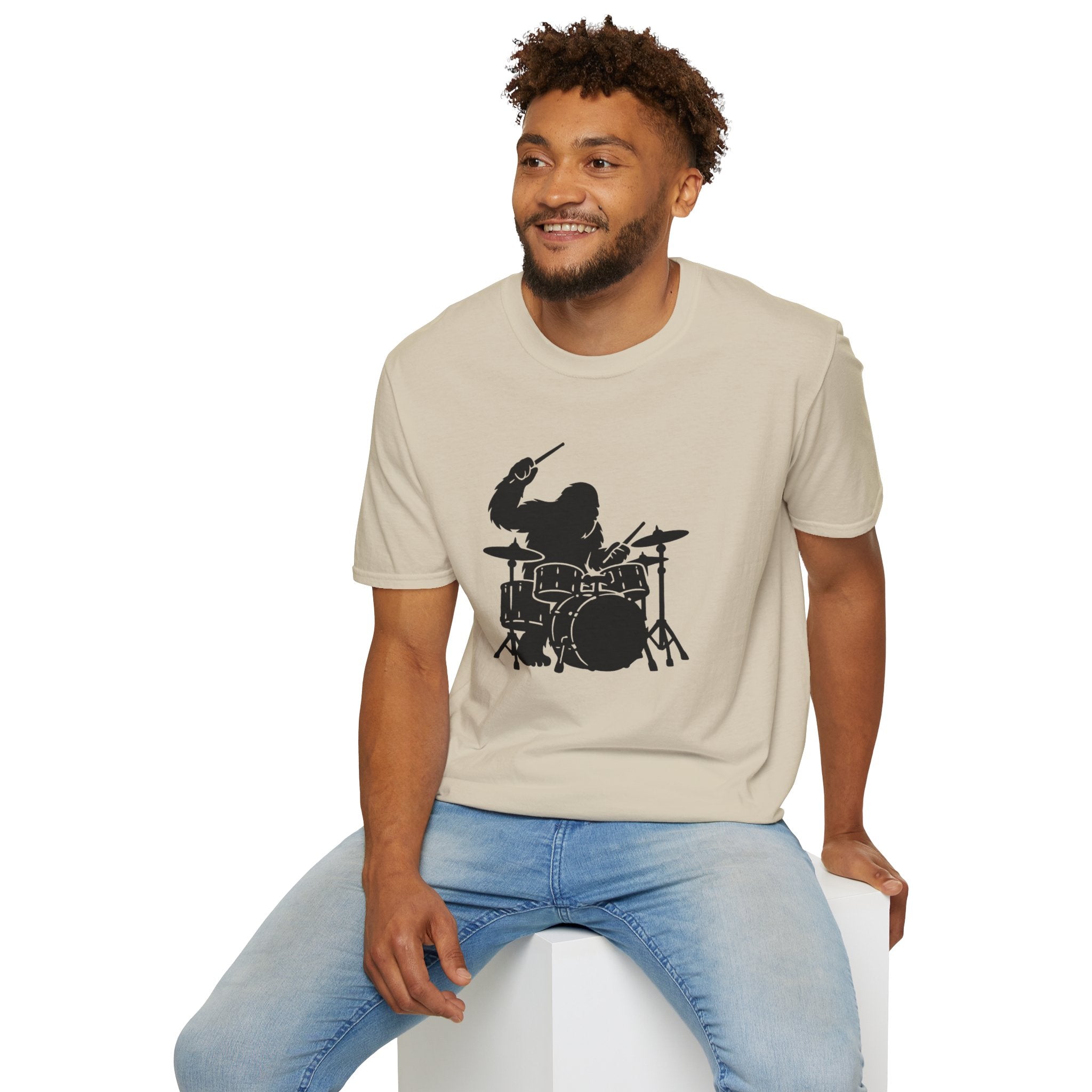 Ventana Drumsquatch Unisex - U.S. Cotton T-Shirt