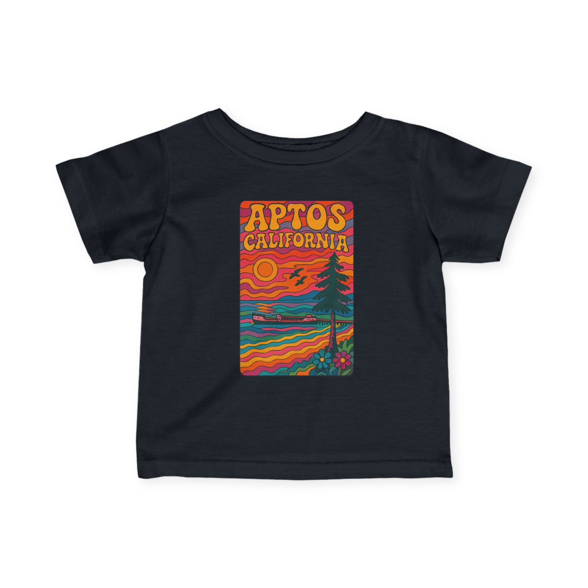 Aptos California Psychedelic - Infant 100% Cotton T-Shirt