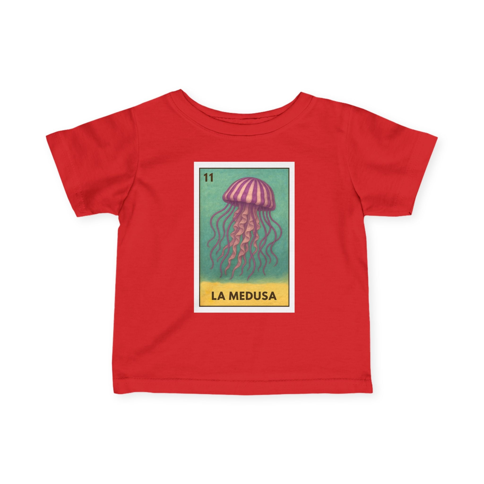 Sea Jelly Lotería - Infant 100% Cotton T-Shirt (La Medusa)