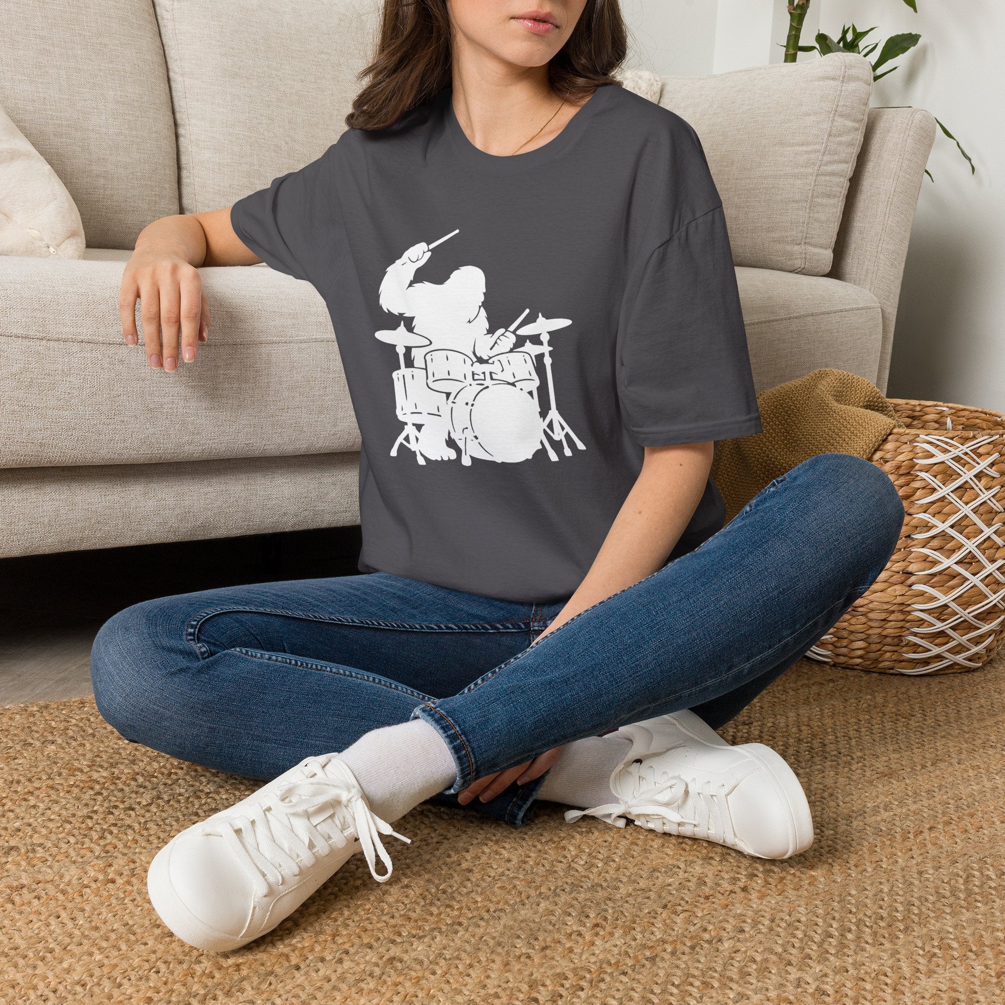 Ventana Drumsquatch Unisex - U.S. Cotton T-Shirt