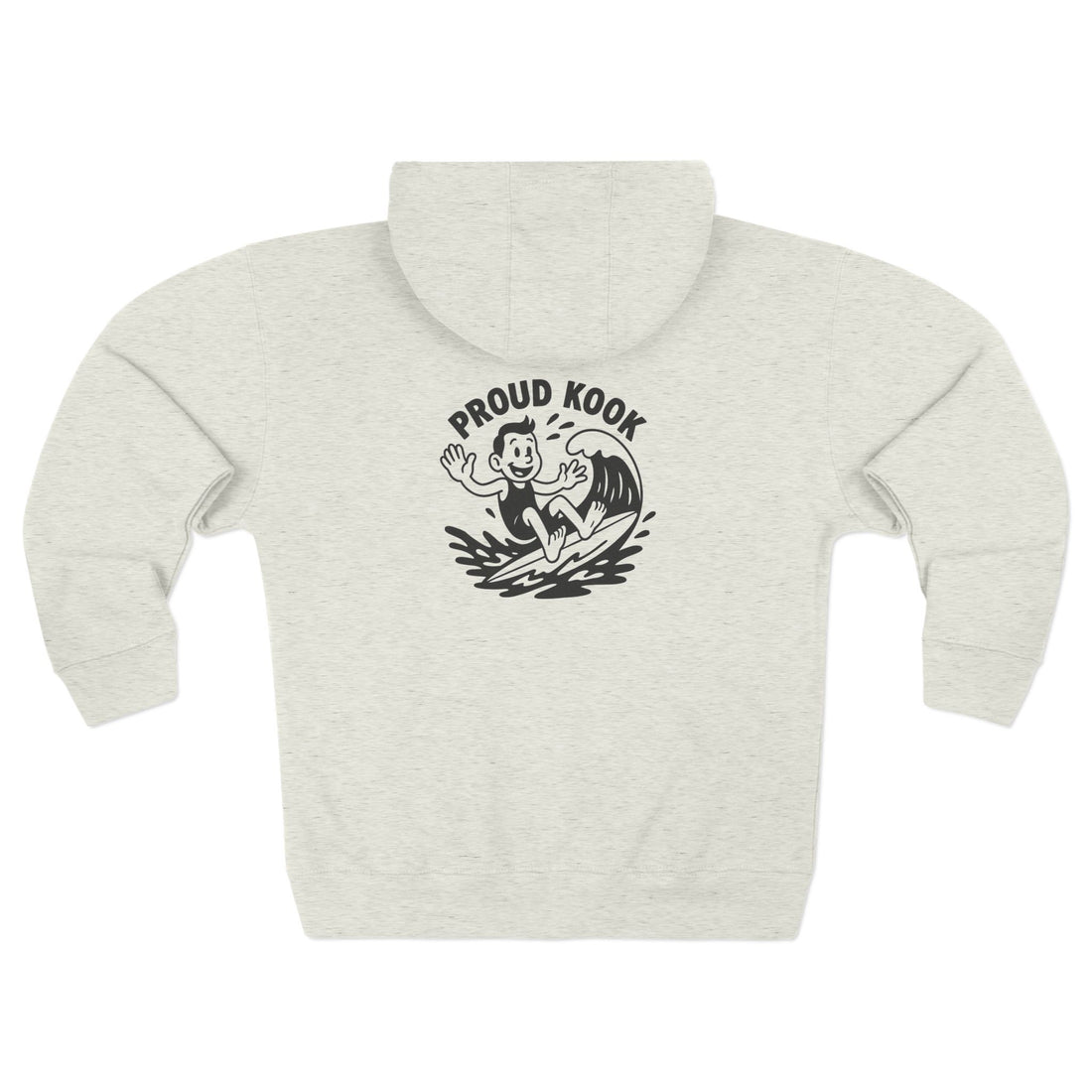 Proud Kook Unisex - Zip Cotton Blend Fleece Hoodie