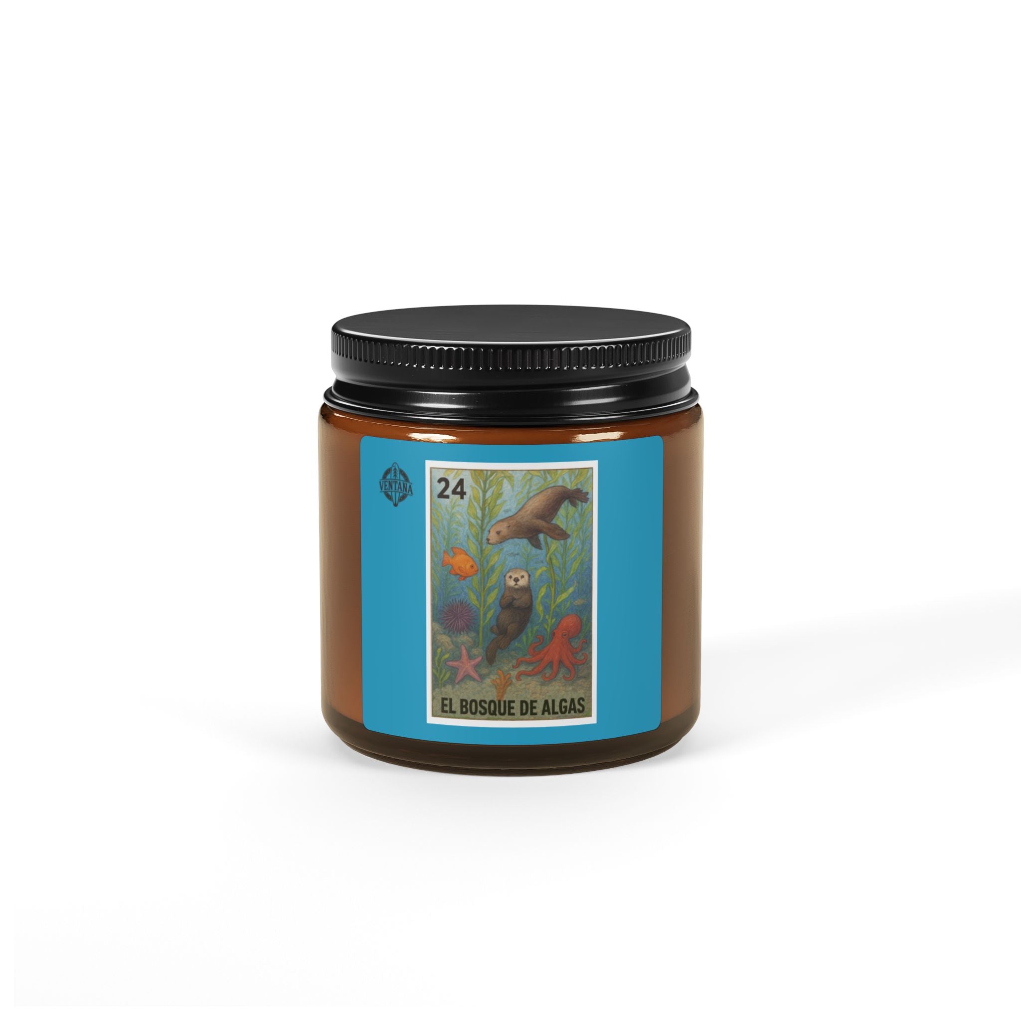 Kelp Forest Lotería - Scented Soy Candle (El Bosque de Algas)